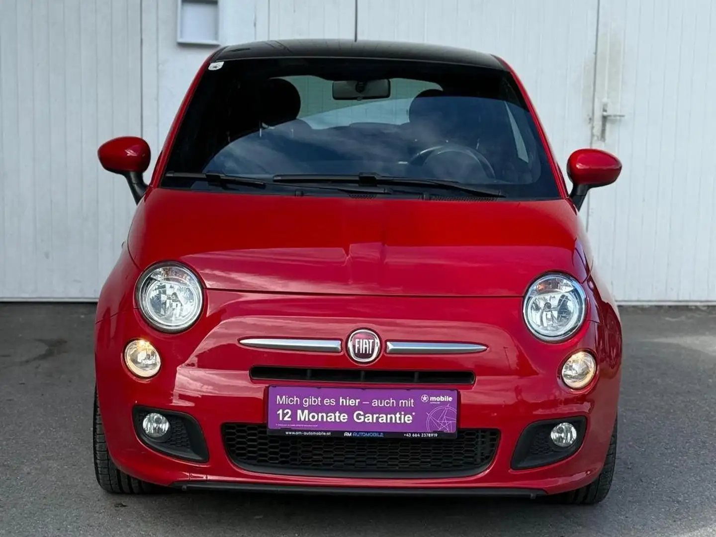 Fiat 500 S Rot - 2