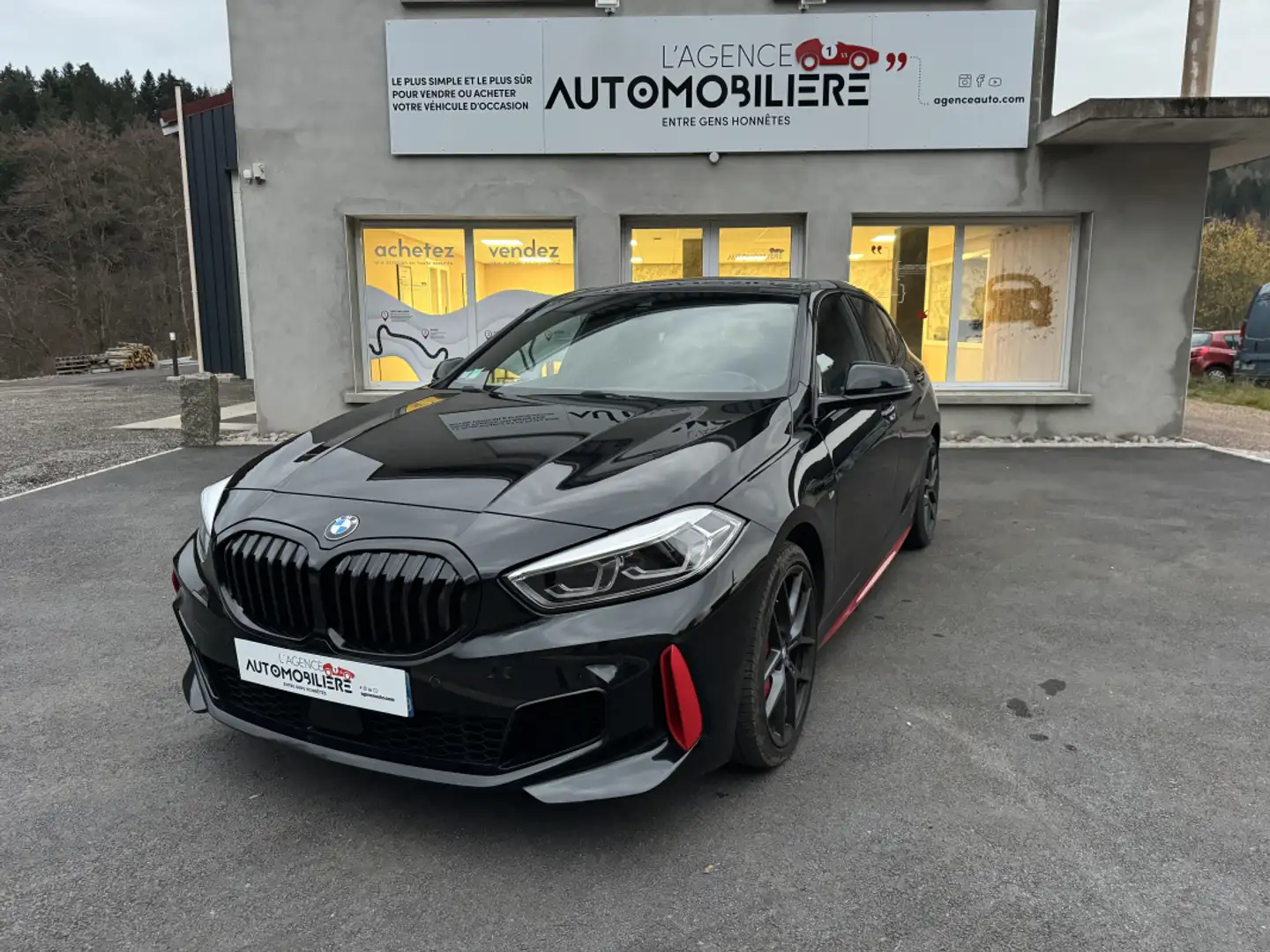 BMW 116 (F40) 128TI 265 BVA8 GARANTIE CONSTRUCTEUR 04/26 Noir - 1