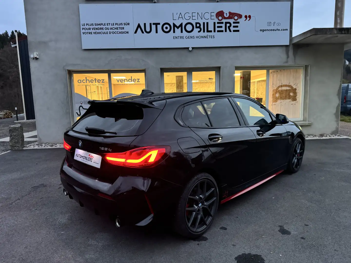 BMW 116 (F40) 128TI 265 BVA8 GARANTIE CONSTRUCTEUR 04/26 Schwarz - 2