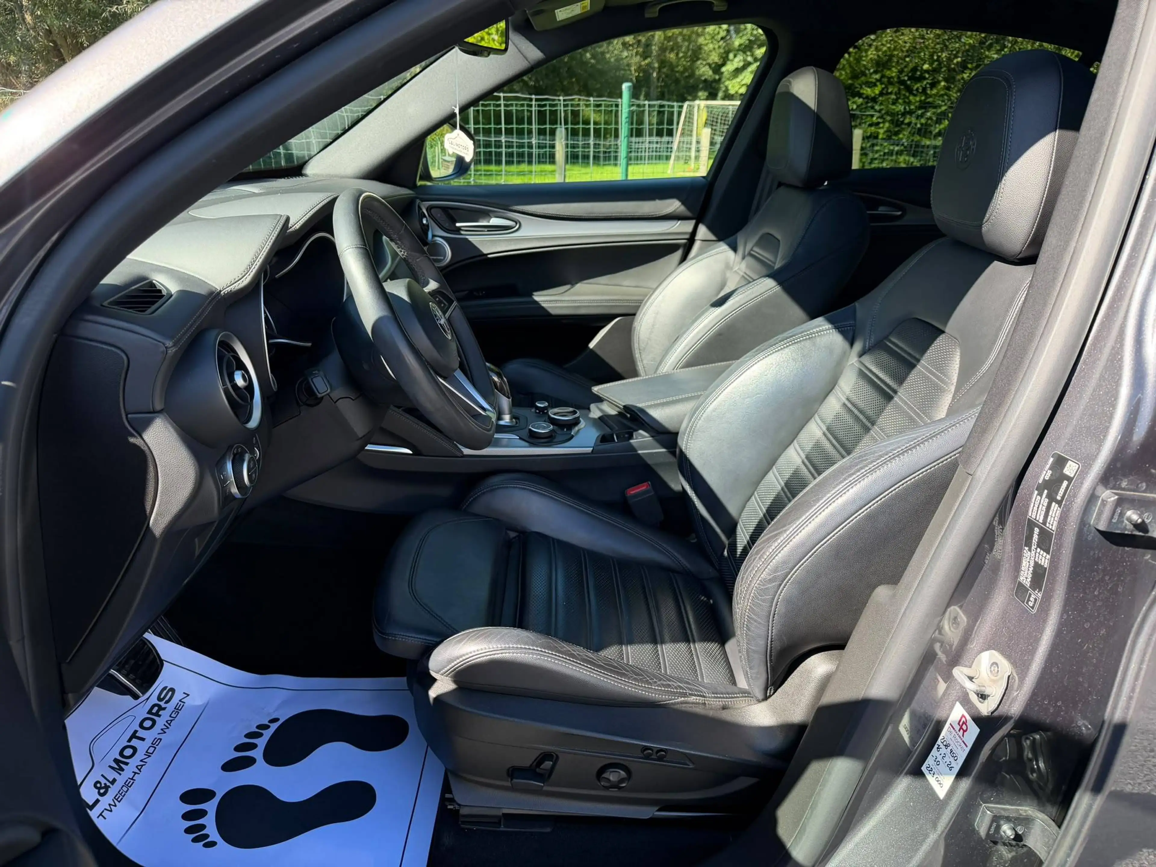 Alfa Romeo Stelvio 2.2 JTD AWD 209Pk Black-Tech*Full Opties*Panodak Keyless Camera*Euro6D — photo 8