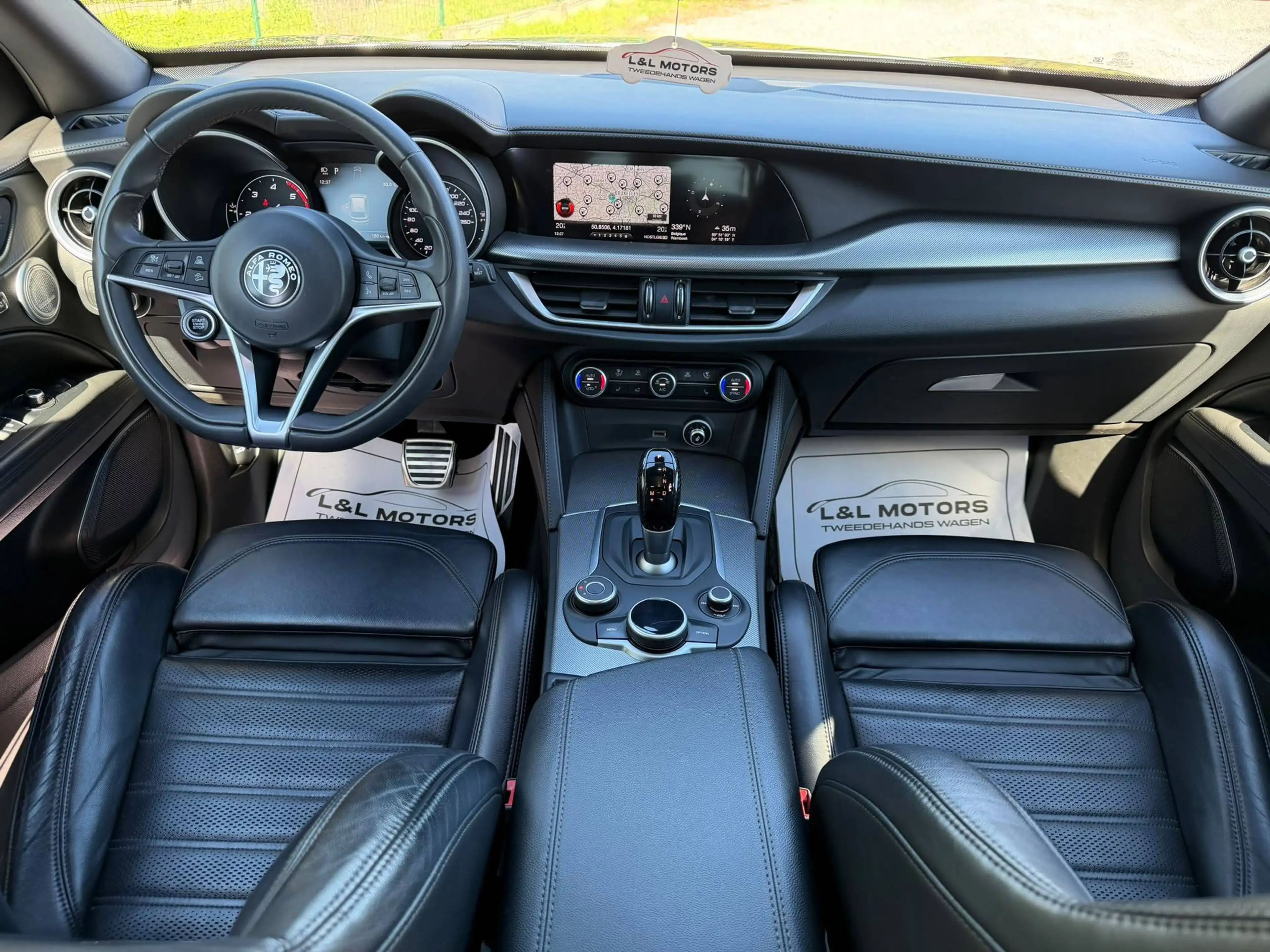 Alfa Romeo Stelvio 2.2 JTD AWD 209Pk Black-Tech*Full Opties*Panodak Keyless Camera*Euro6D — photo 13