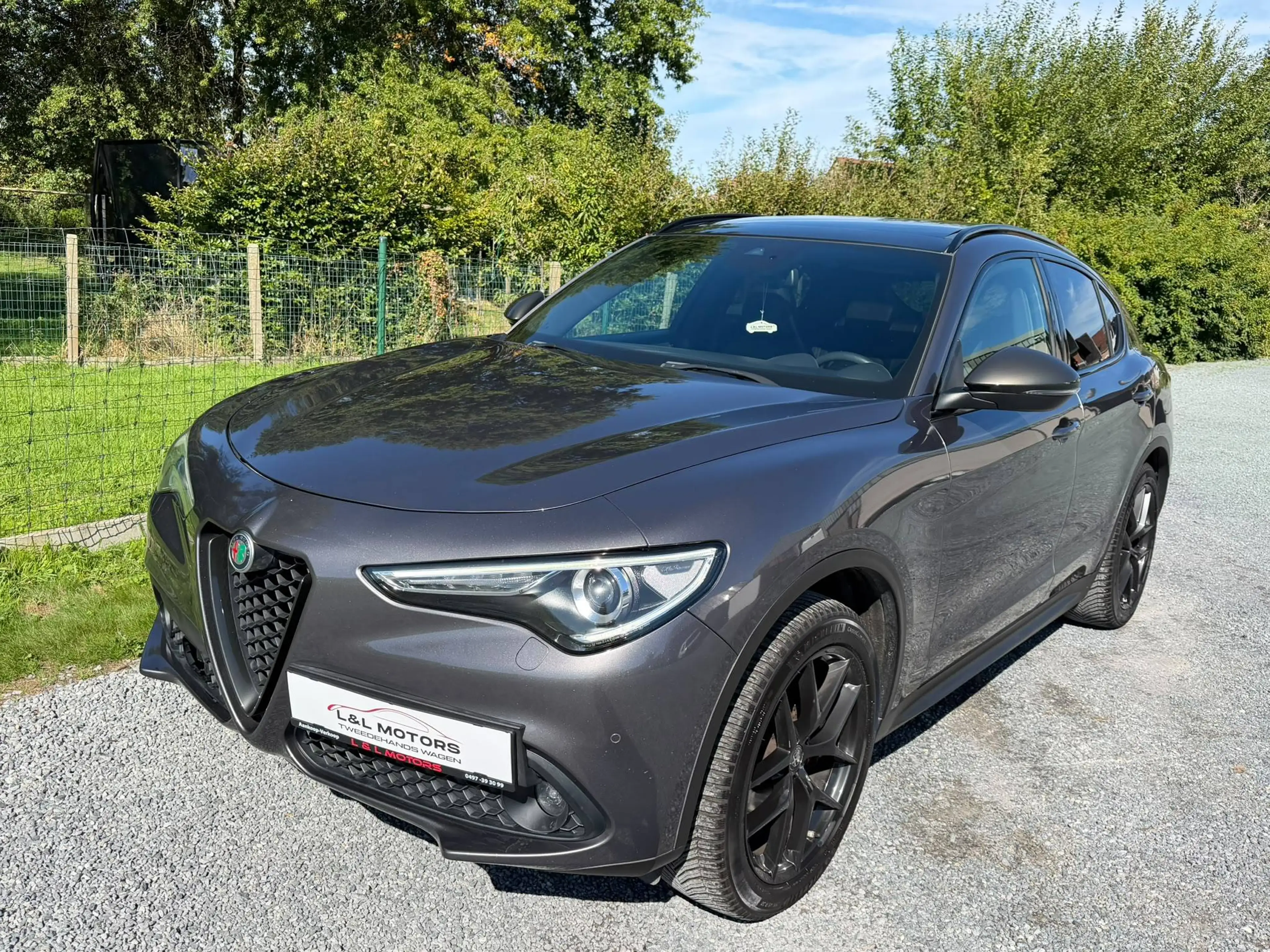 Alfa Romeo Stelvio 2.2 JTD AWD 209Pk Black-Tech*Full Opties*Panodak Keyless Camera*Euro6D