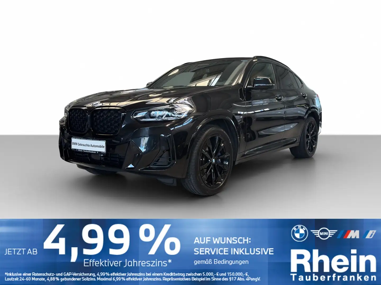 BMW X4 xDrive30d M Sportpaket Standheiz*AHK*Panorama Schwarz - 1