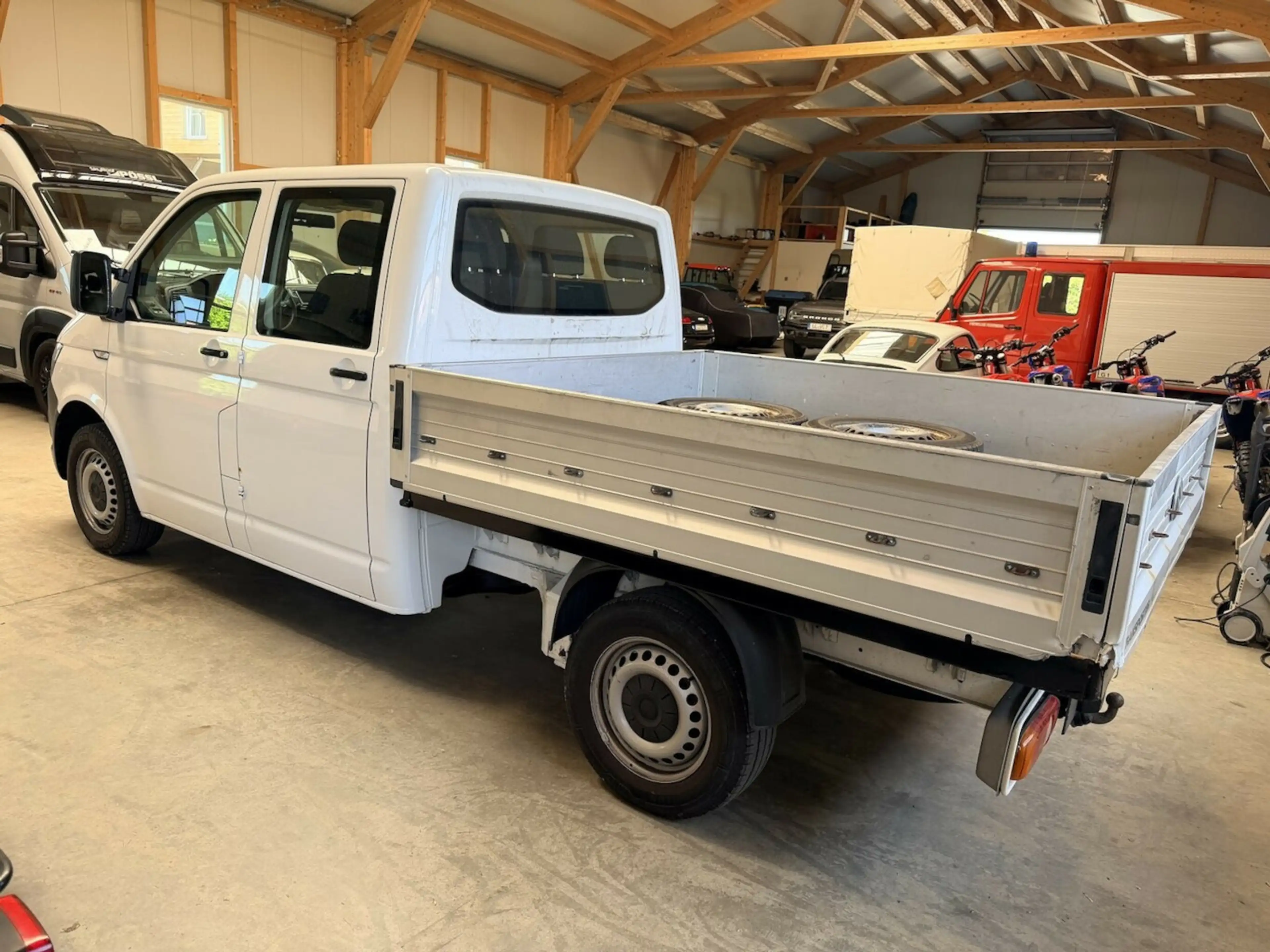 Volkswagen T6 Transporter Doka 2.0 TDI 4Motion Klima AHK 1. Hand — photo 10