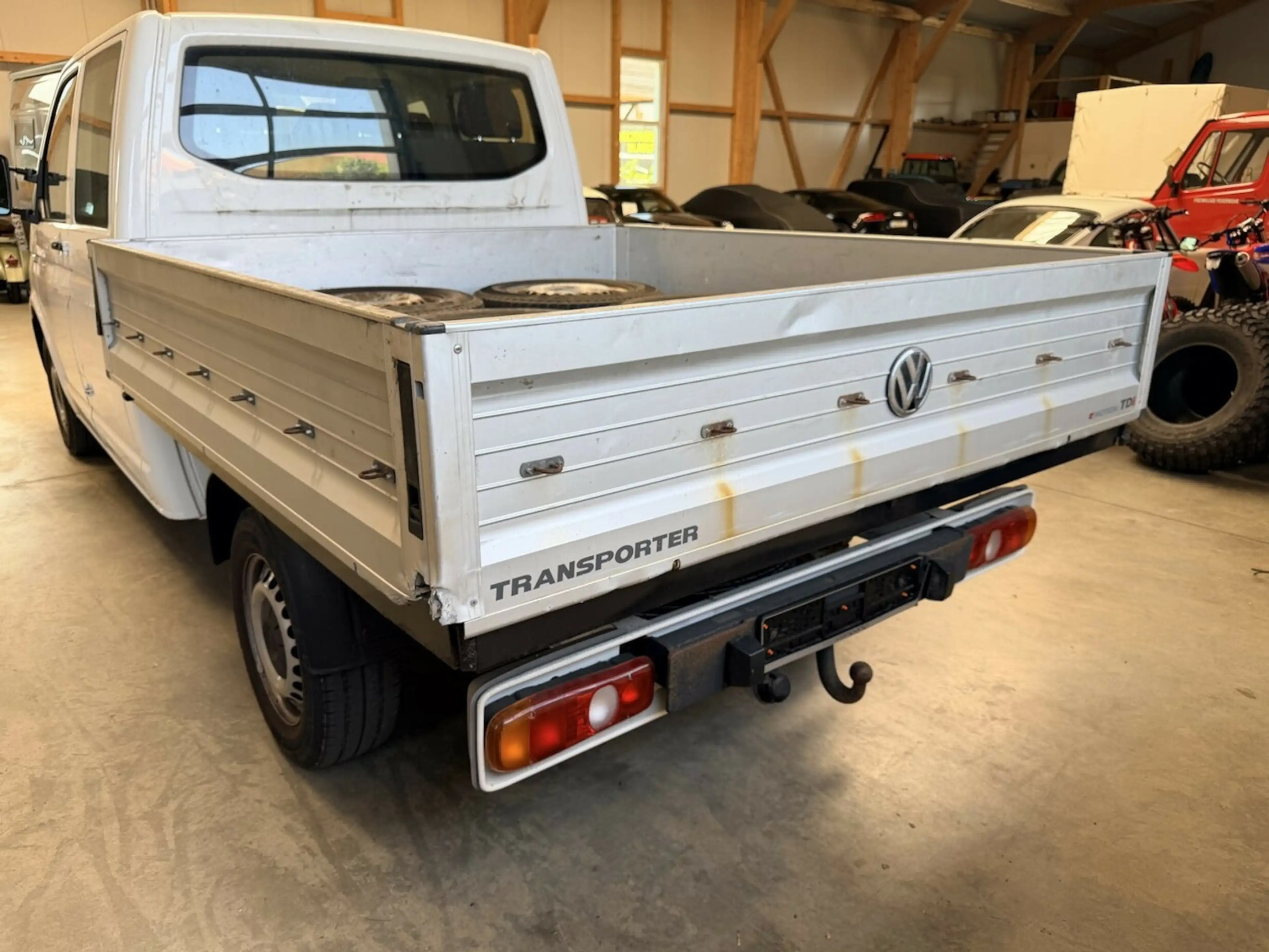 Volkswagen T6 Transporter Doka 2.0 TDI 4Motion Klima AHK 1. Hand — photo 9