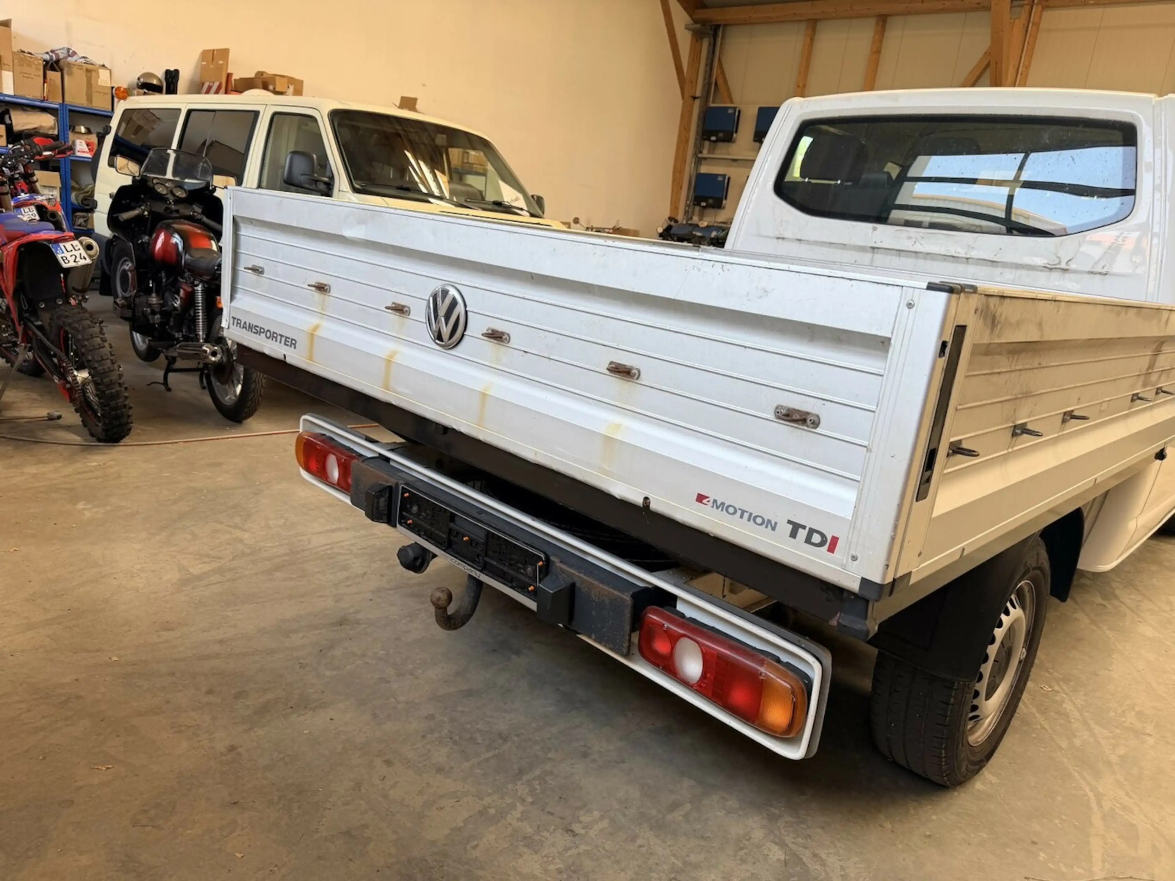 Volkswagen T6 Transporter Doka 2.0 TDI 4Motion Klima AHK 1. Hand — photo 8