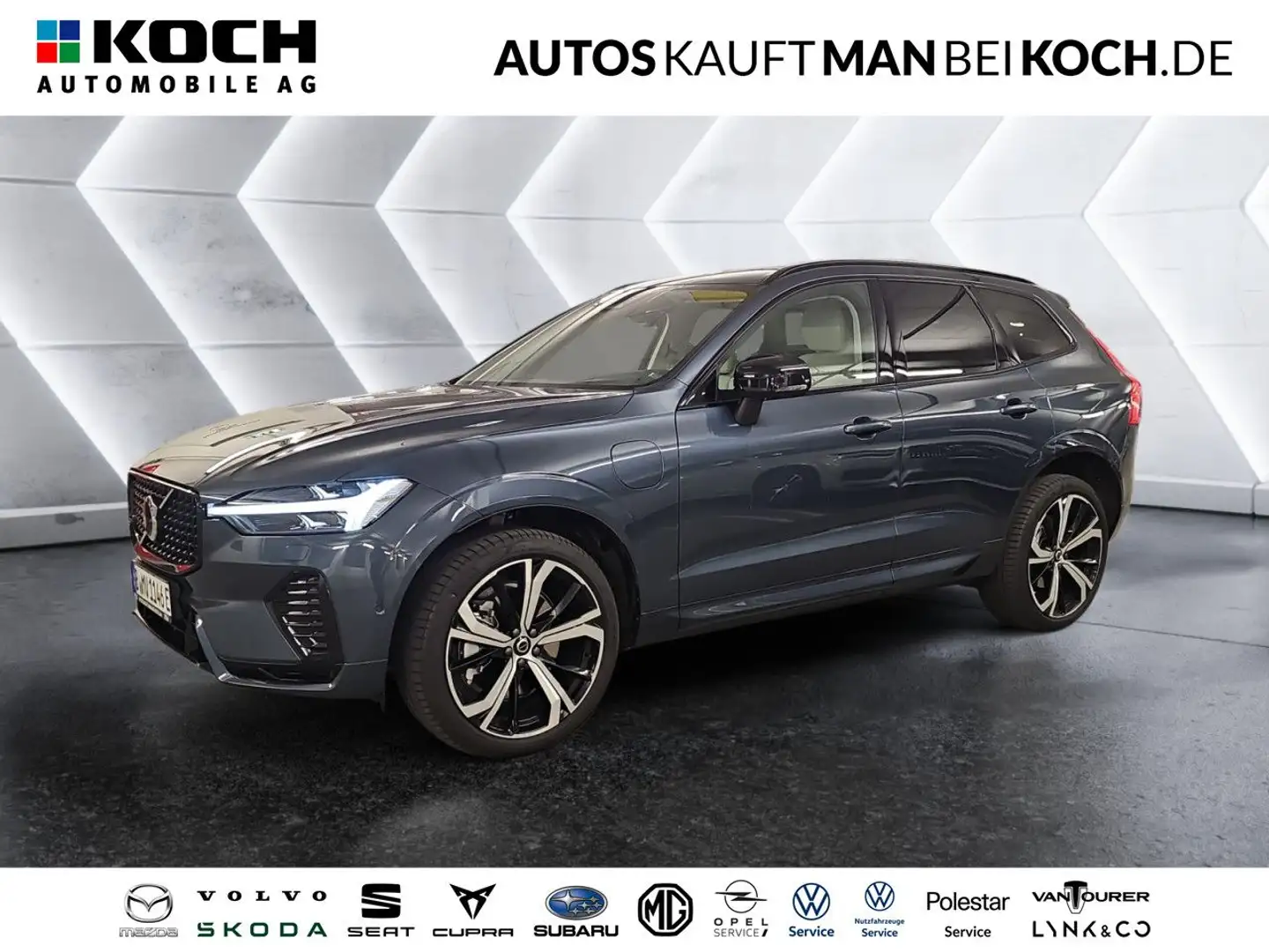 Volvo XC60 T6 AWD Plug-in Hybrid Ultra Dark Blau - 1
