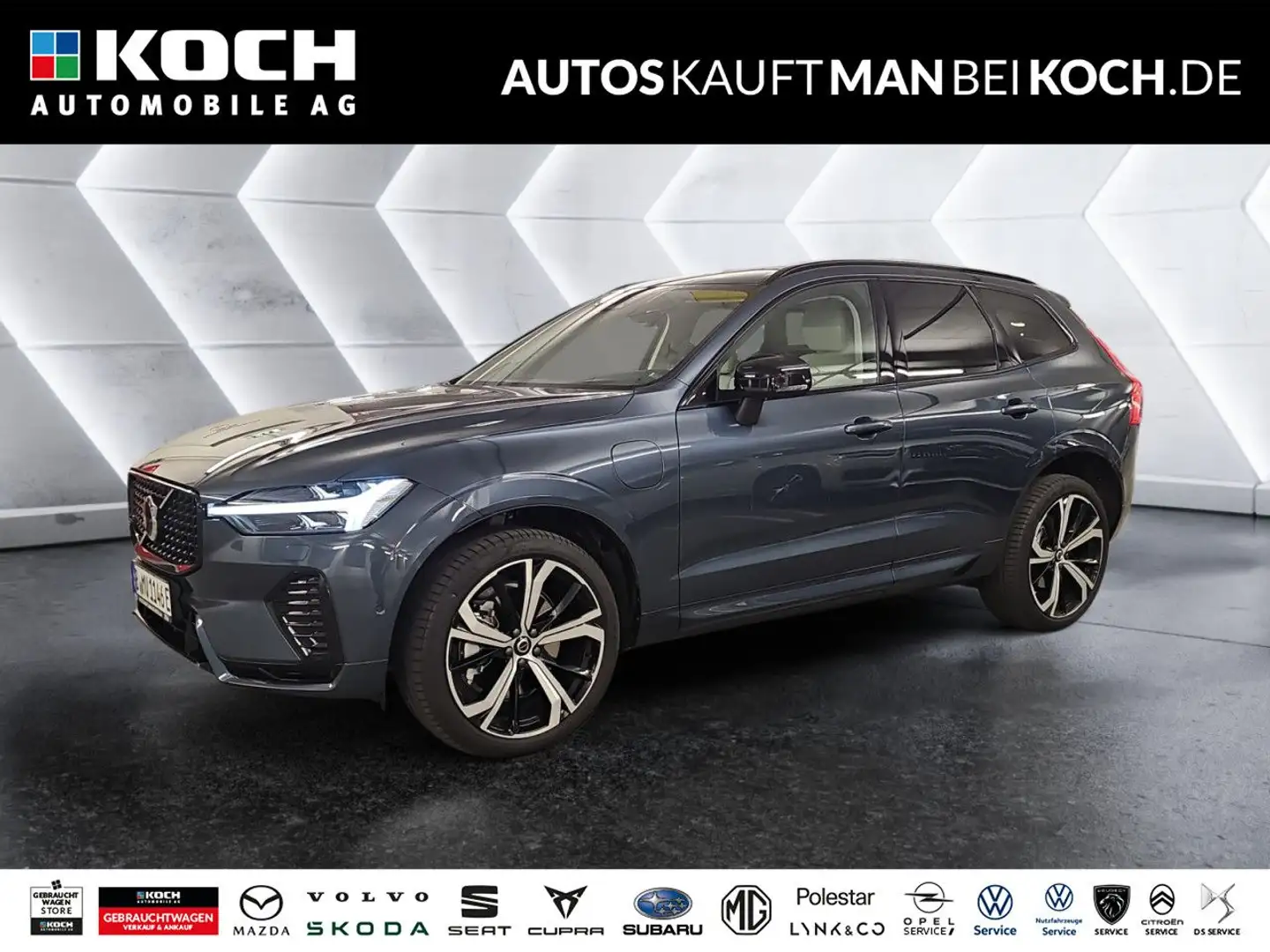 Volvo XC60 T6 AWD Plug-in Hybrid Ultra Dark Blau - 1
