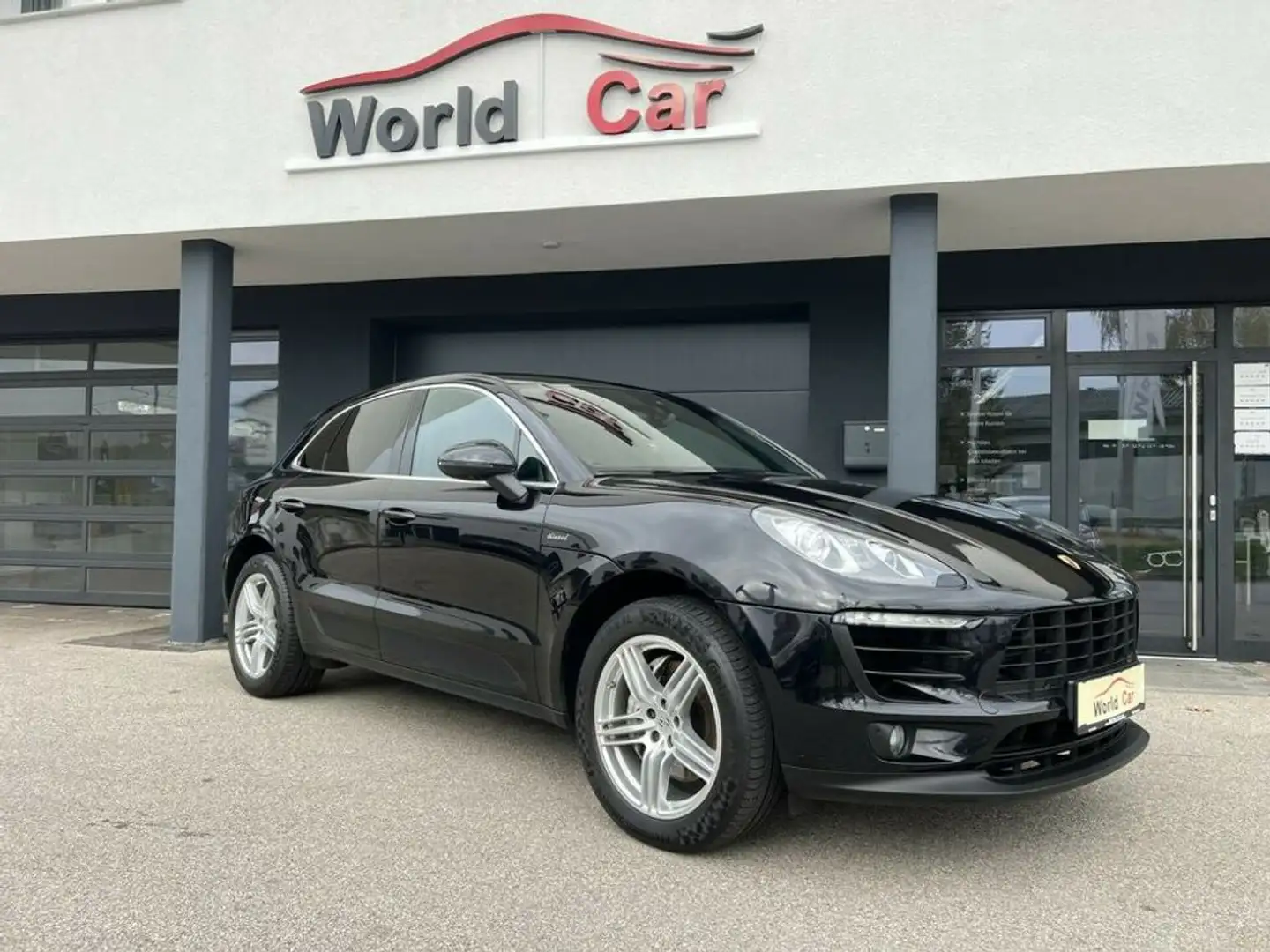 Porsche Macan S Diesel Luftfederung-AHK-Garantie Schwarz - 1