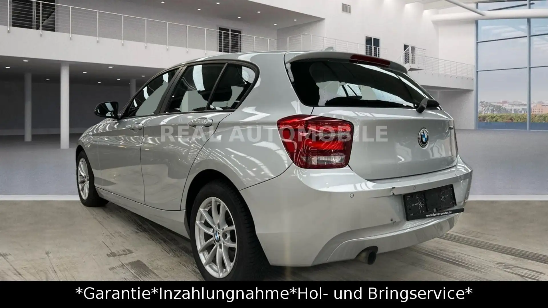 BMW 116 1 Limousine 5-trg. 116 i AUTOMATIK *1.HAND* Argent - 2