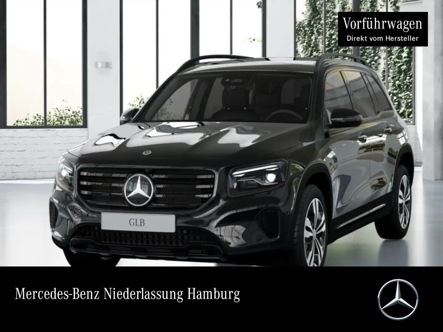 Mercedes-Benz GLB 200 PROGRESSIVE+NIGHT+PANO+360°+AHK+MULTIBEAM Schwarz - 1