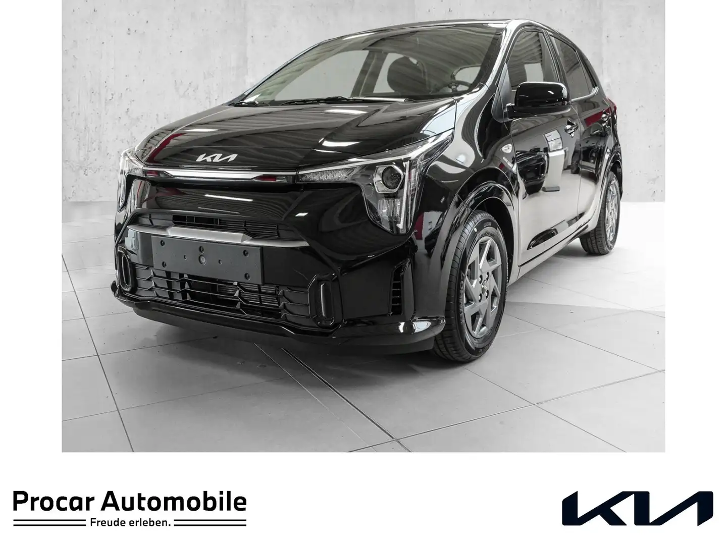 Kia Picanto Vision 1,0 Navi, Sitzheizung Schwarz - 1