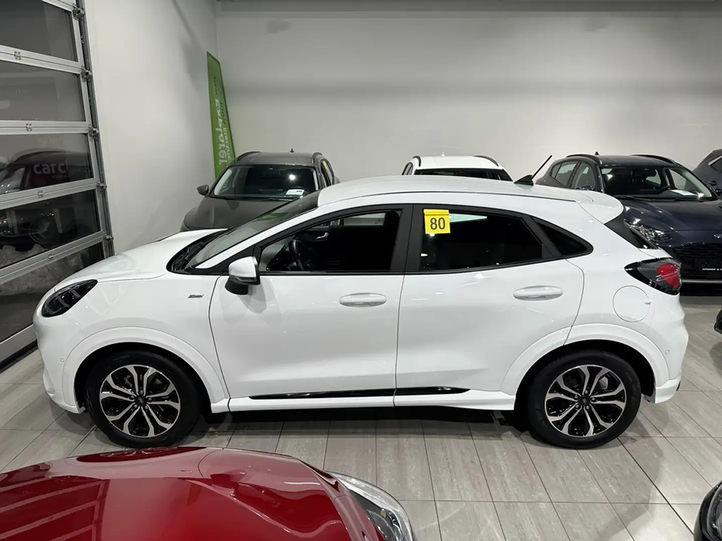 Ford Puma 1.0Mhev 125pk 6v ST-line+Navi+Camera+parkh v en a+ Weiß - 2