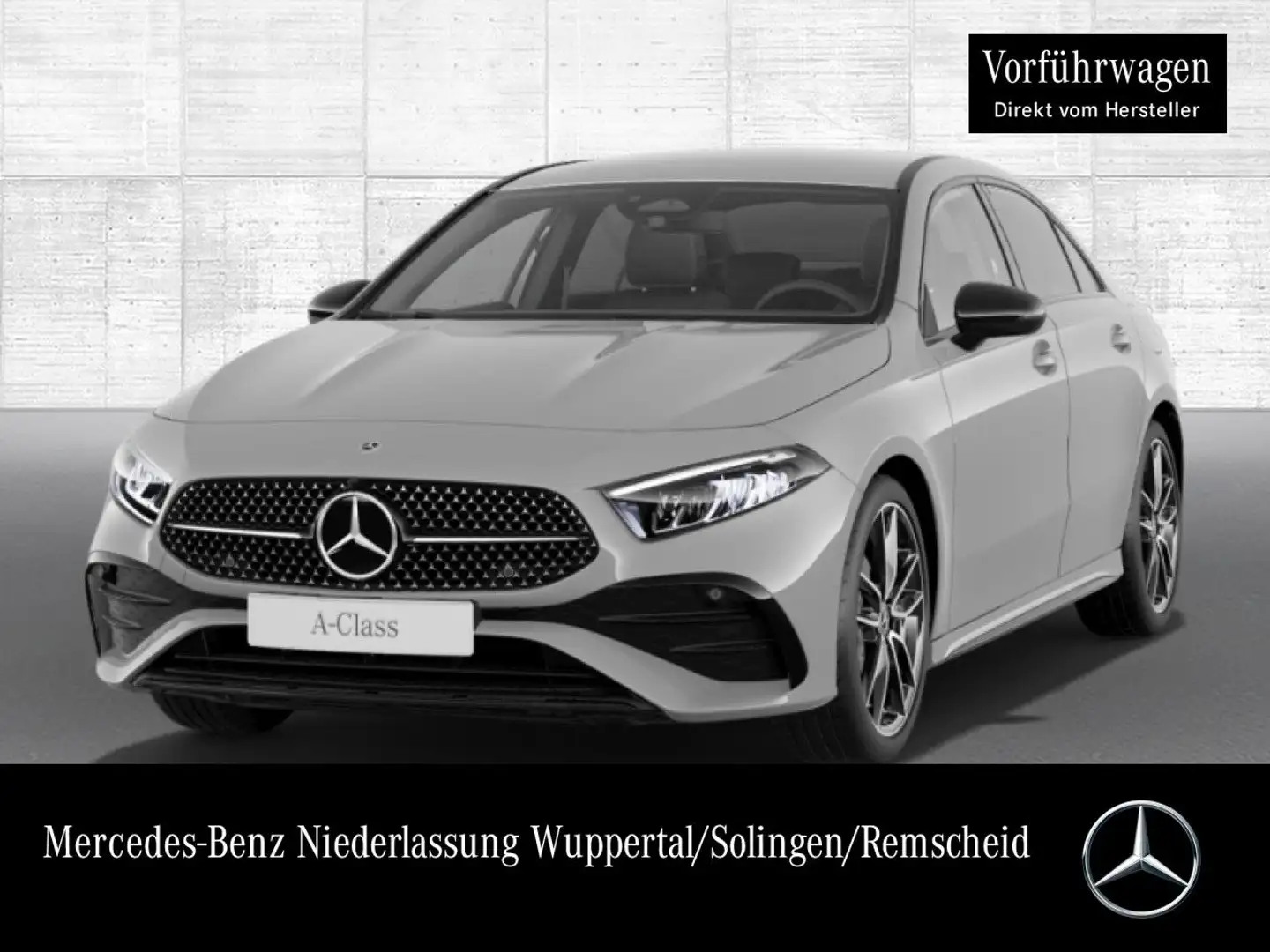 Mercedes-Benz A 180 Lim AMG+NIGHT+AHK+LED+KAMERA+7G Gris - 1
