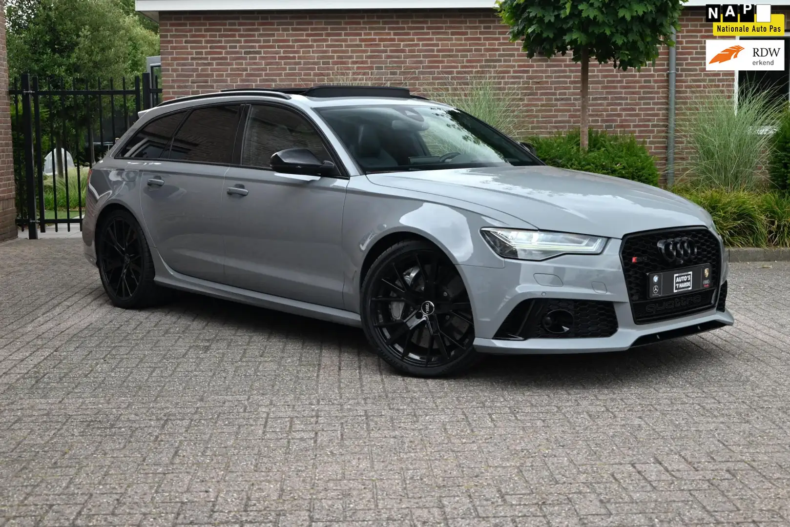 Audi RS6 Avant 4.0 TFSI Quattro Performance 605 PK Pro Line Grijs - 1