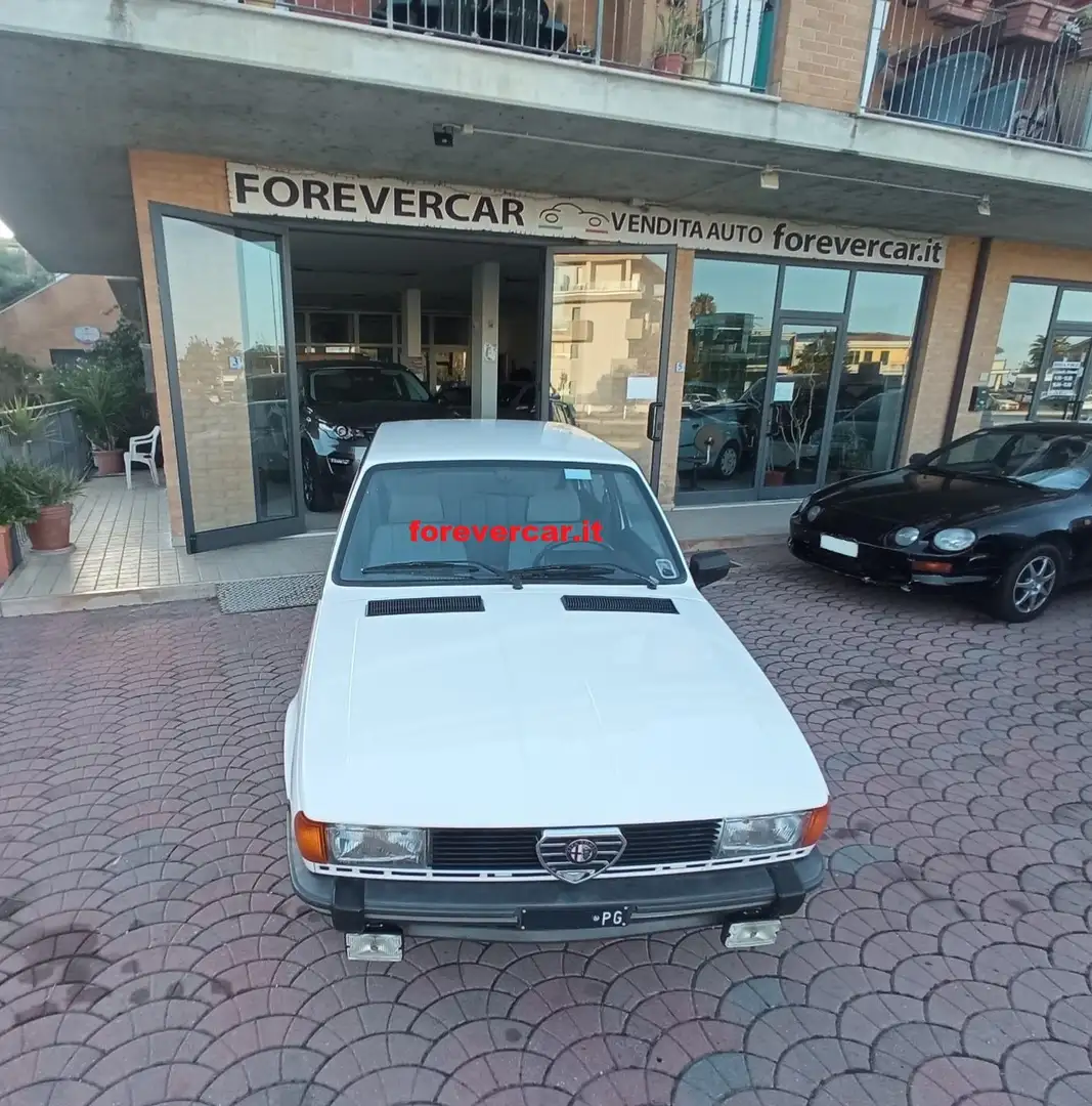 Alfa Romeo Giulietta 1.6 109CV Prima Vernice 1983 Anni 42 Blanc - 2