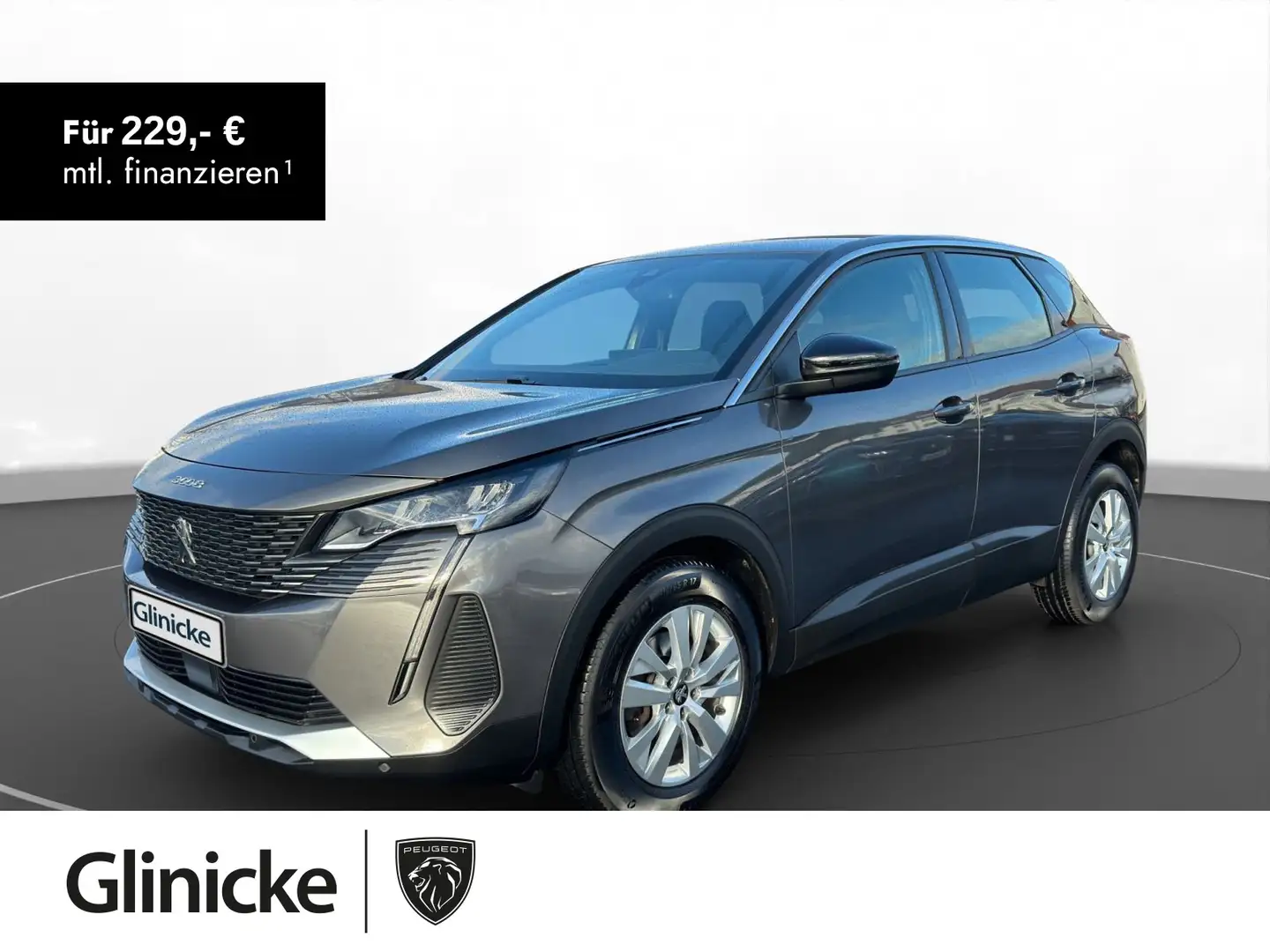 Peugeot 3008 Active Pack PureTech Kamera 130 SHZ ACC PDC Gris - 1