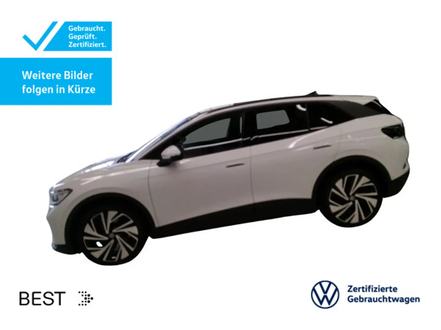 Volkswagen ID.4 Pro*PANO*AHK*KAMERA*IQ.LIGHT*21ZOLL*WÄRMEPU Blanc - 1