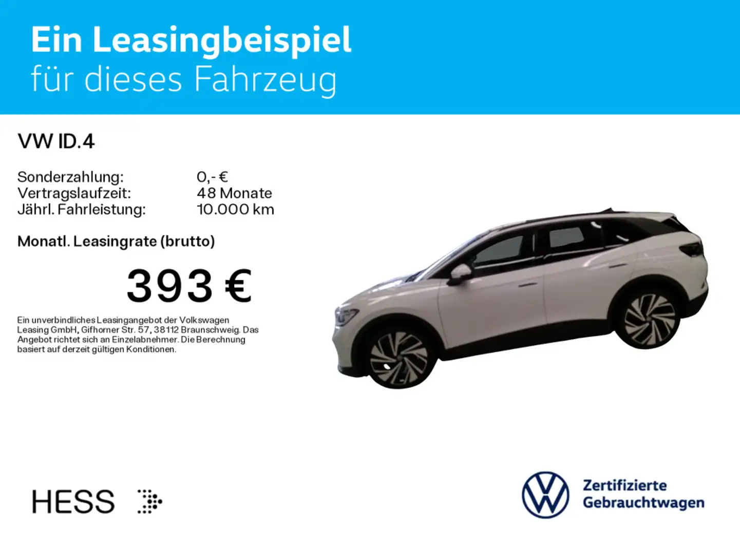 Volkswagen ID.4 Pro*PANO*AHK*KAMERA*IQ.LIGHT*21ZOLL*WÄRMEPU Blanc - 2