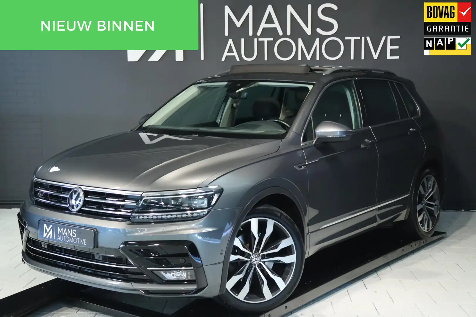 Volkswagen Tiguan 2.0 TSI 4Motion R-Line / PANODAK / HUD / VIRTUAL / Grijs - 1