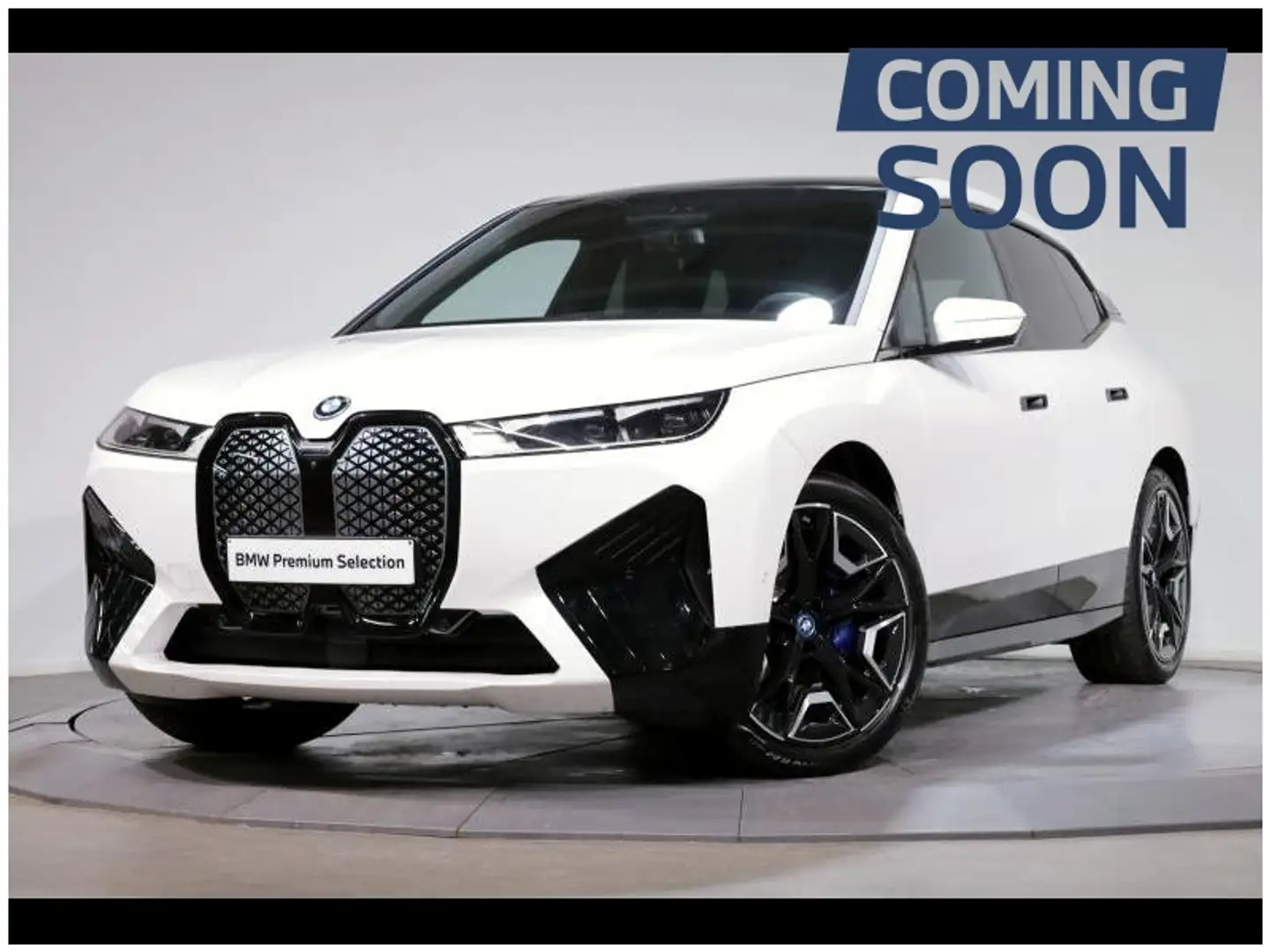 BMW iX xDrive50 Pack Sport Blanc - 1