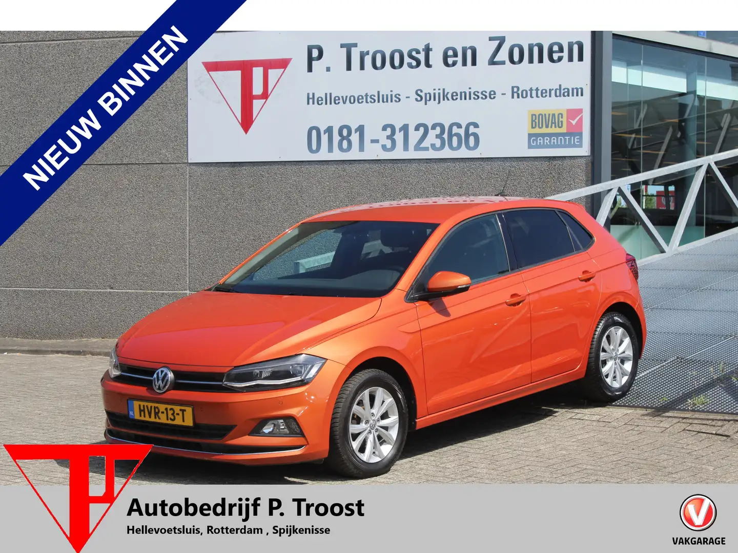 Volkswagen Polo 1.0 TSI Comfortline Navigatie/Airco/Adaptive cruis Orange - 1