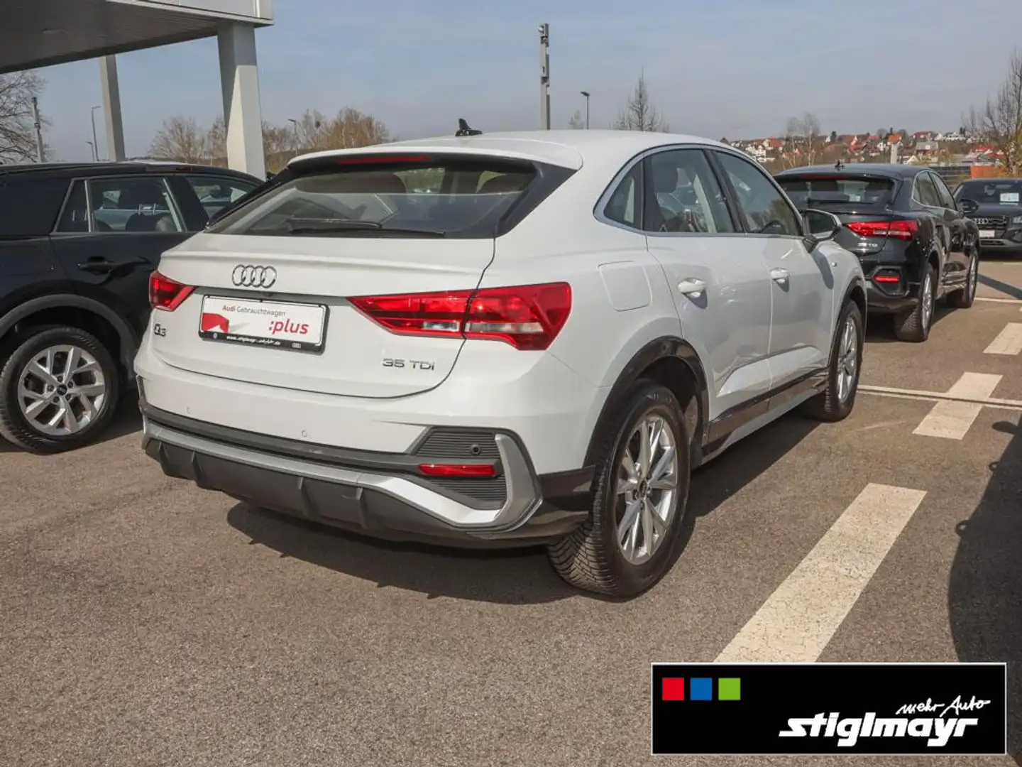 Audi Q3 Sportback S line 35 TDI ACC+KAMERA+NAVI+VC Wit - 2