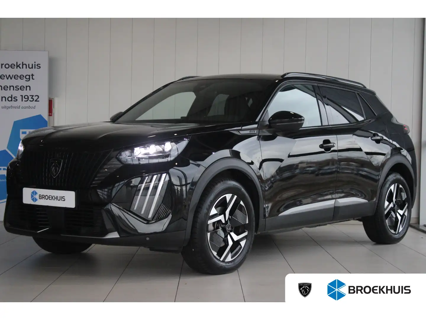 Peugeot 2008 1.2 Turbo 130-PK EAT8 GT AUTOMAAT | 360" GRADEN CA Noir - 1