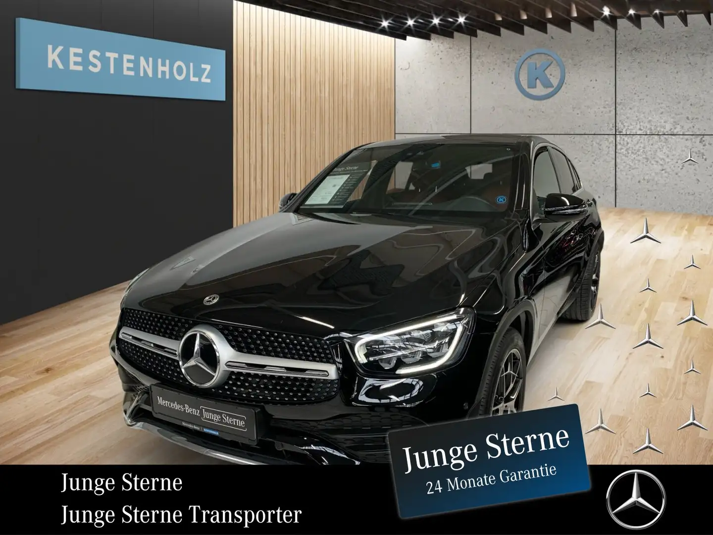 Mercedes-Benz GLC 400 GLC 400 d 4M *AMG*AIRMATIC*SHZ*LED*DISTR* AMG Line Schwarz - 1