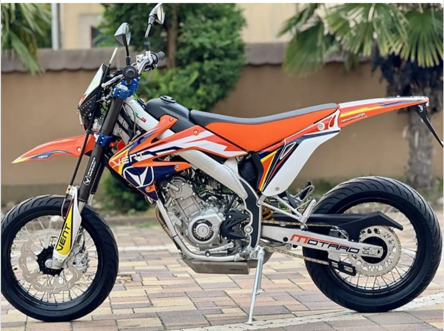 Vent Derapage RR 125 4T Orange - 1