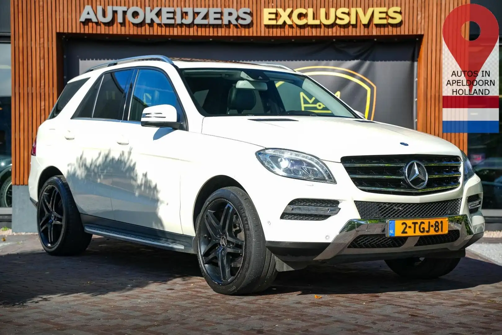 Mercedes-Benz ML 350 M-klasse AMG panorama dach Harman/Kardon Weiß - 1