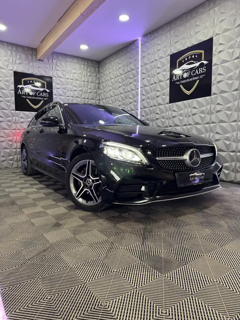 Mercedes-Benz C 220 C 220 T d 4Matic AMG-Line/LED/PDC/Navi/Kamera Zwart - 2