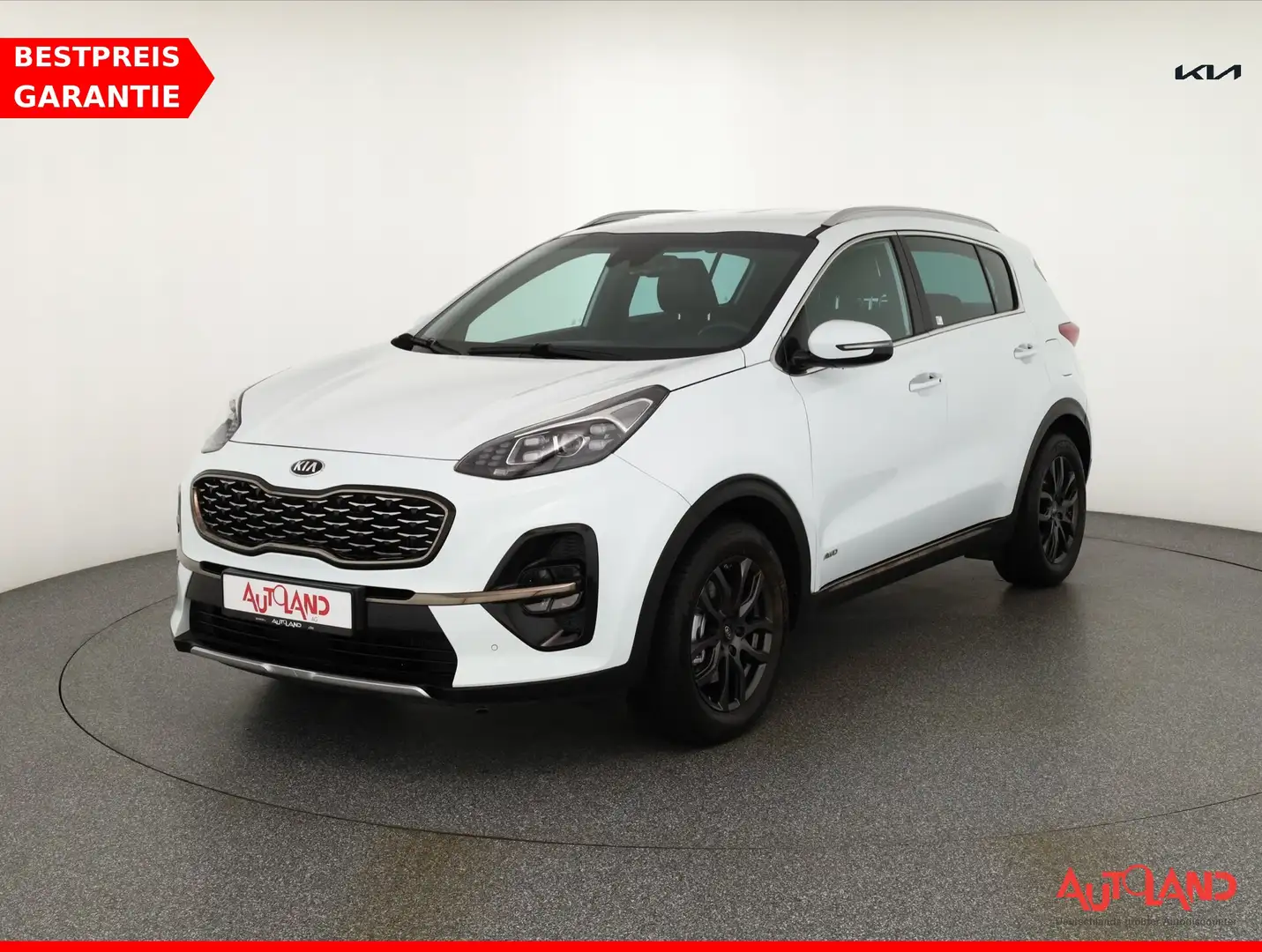 Kia Sportage 1.6 T-GDI GT-Line 4WD LED Navi Kamera Weiß - 1
