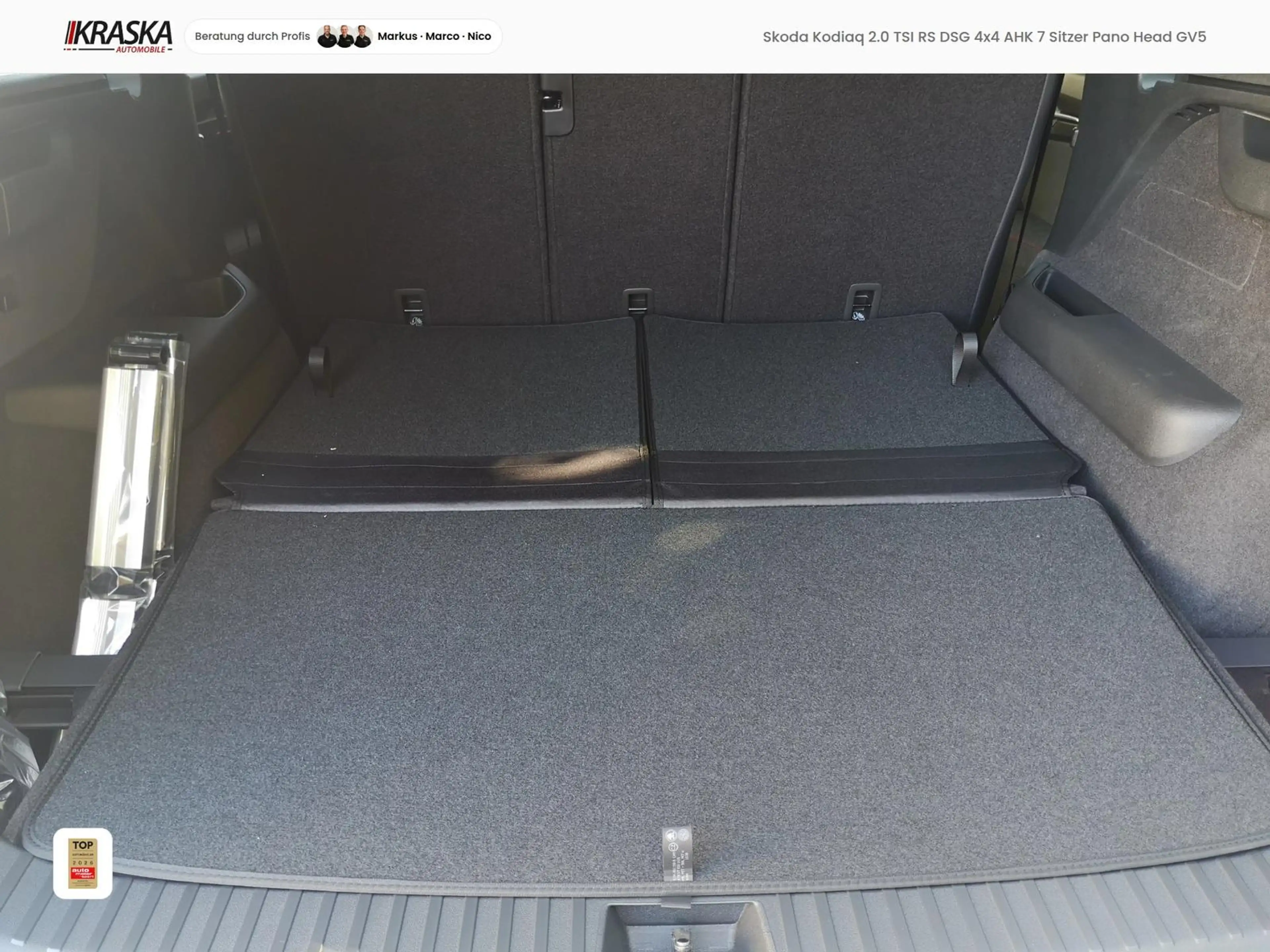 Skoda Kodiaq 2.0 TSI RS DSG 4x4 AHK 7 Sitzer Pano Head — photo 7