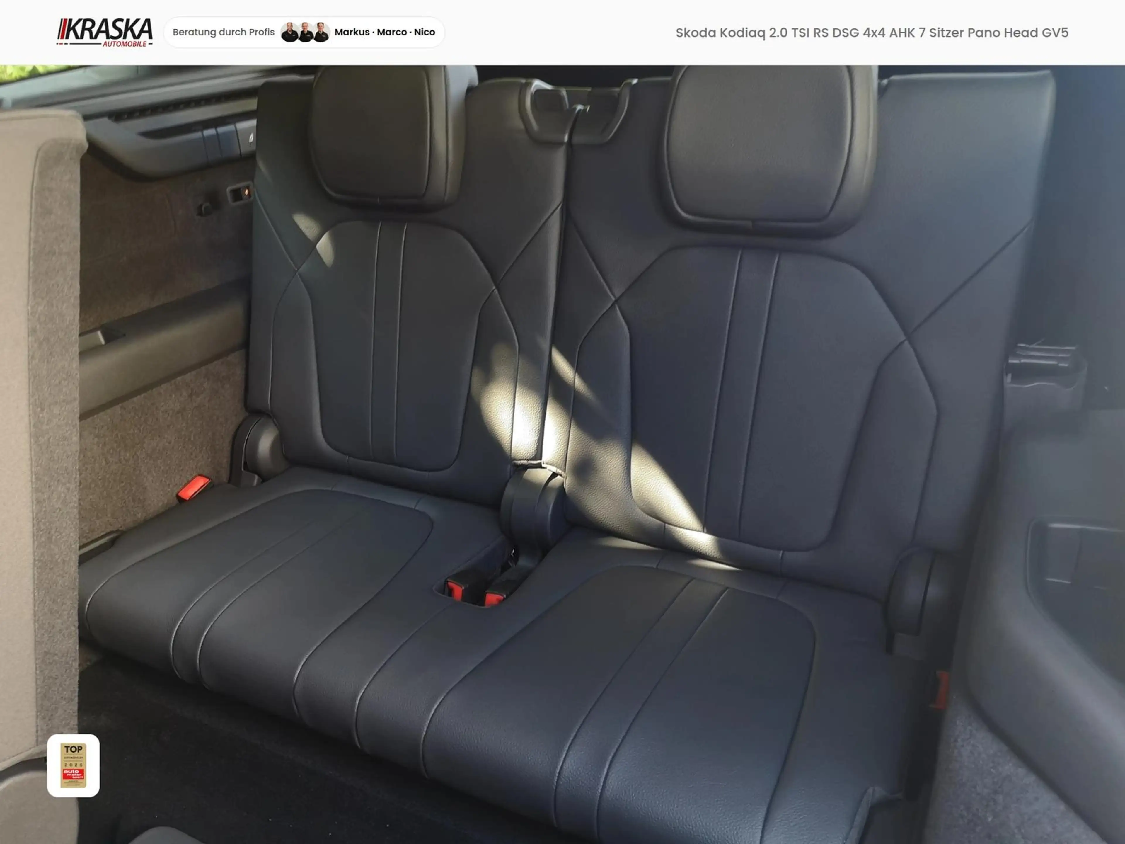 Skoda Kodiaq 2.0 TSI RS DSG 4x4 AHK 7 Sitzer Pano Head — photo 8