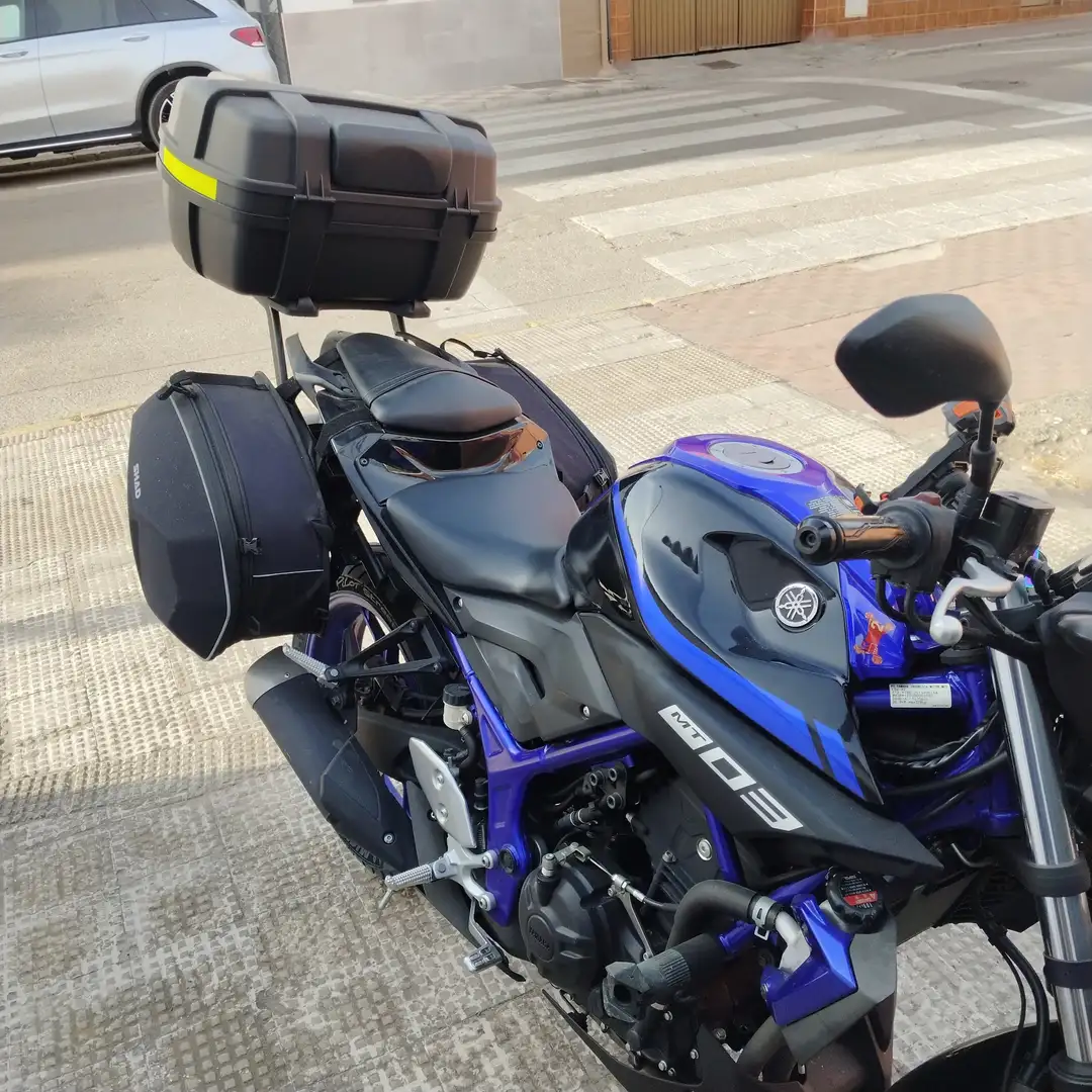 Yamaha MT-03 Blauw - 2