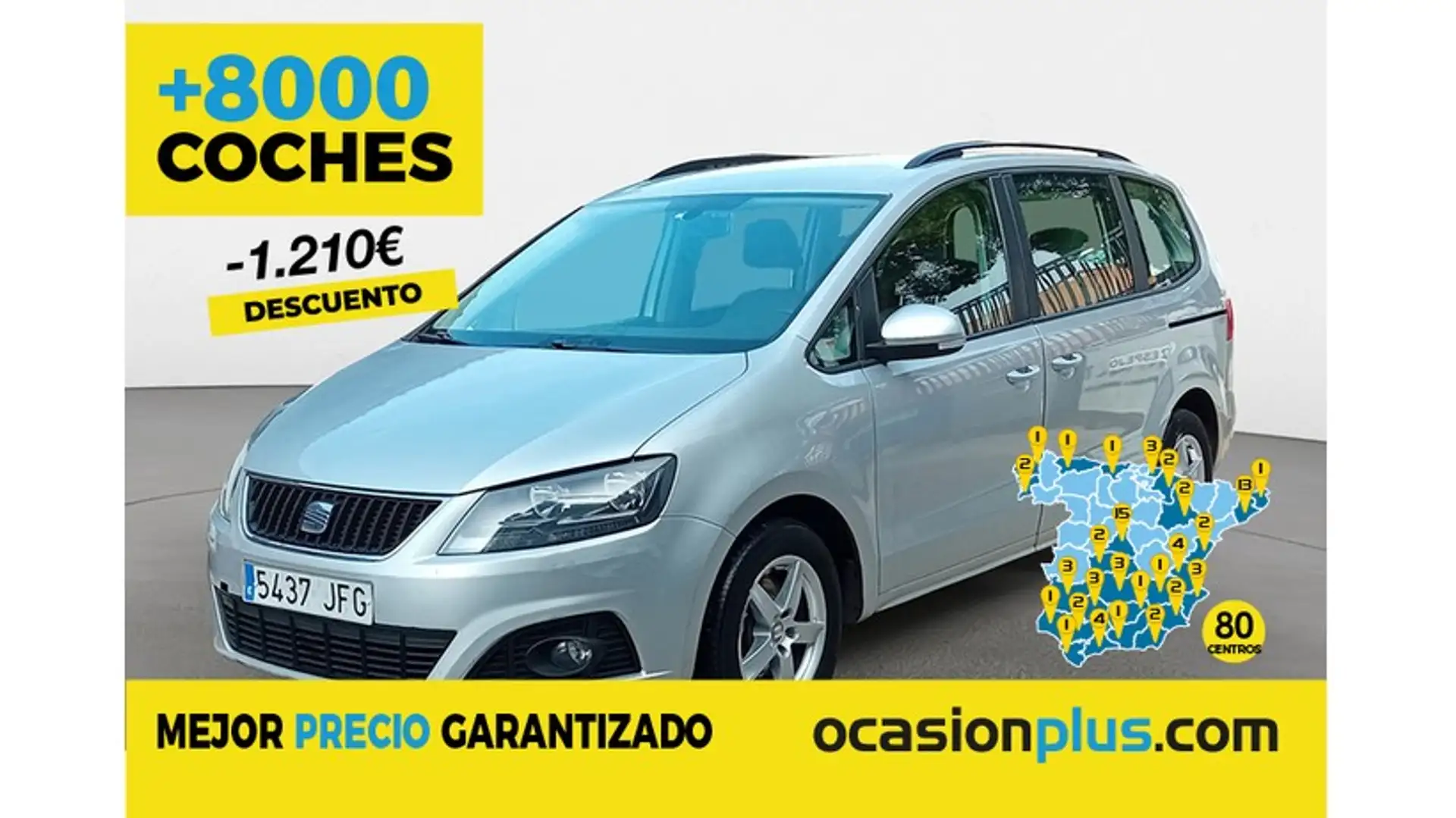 SEAT Alhambra 2.0TDI CR Eco. Reference 140 Gris - 1