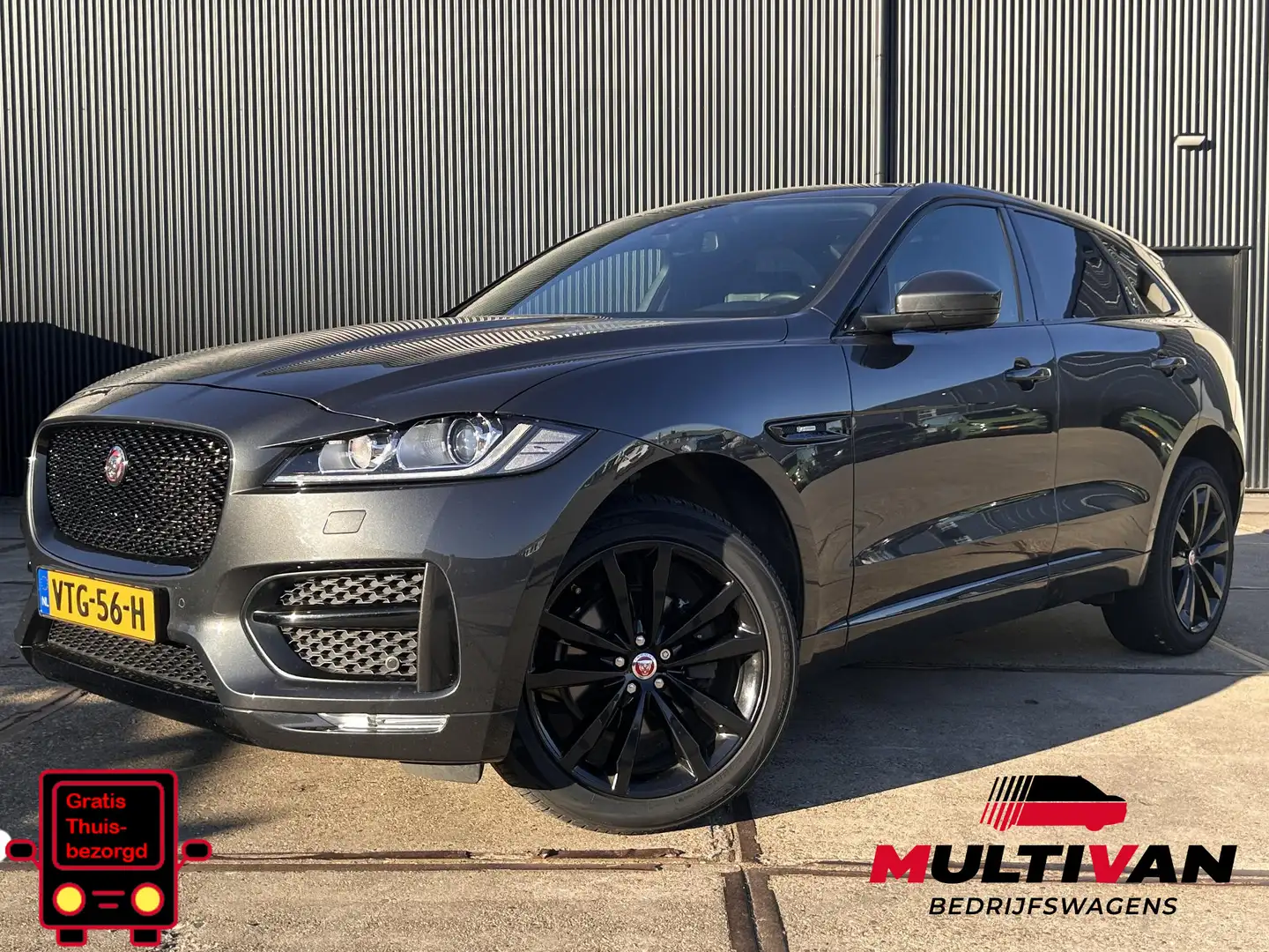 Jaguar F-Pace R-Sport | GRIJS KENTEKEN | Vol opties! | PANO | LE Grijs - 1