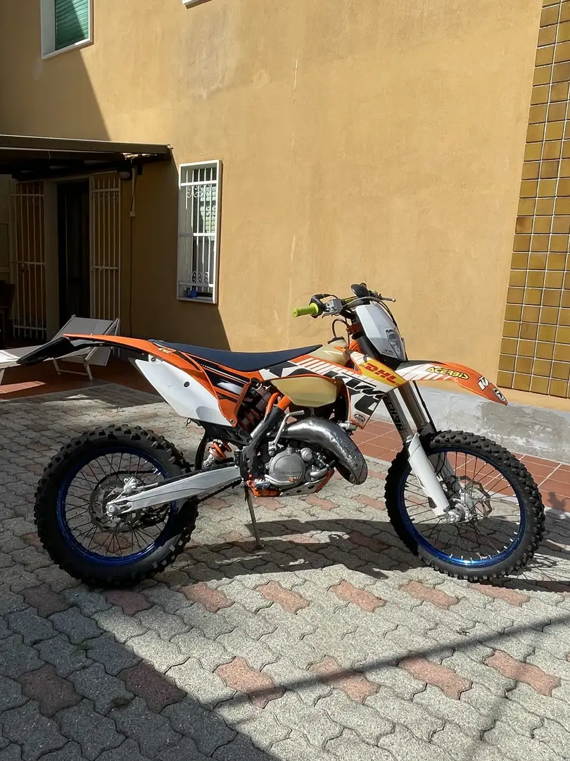 KTM 125 EXC enduro Naranja - 1