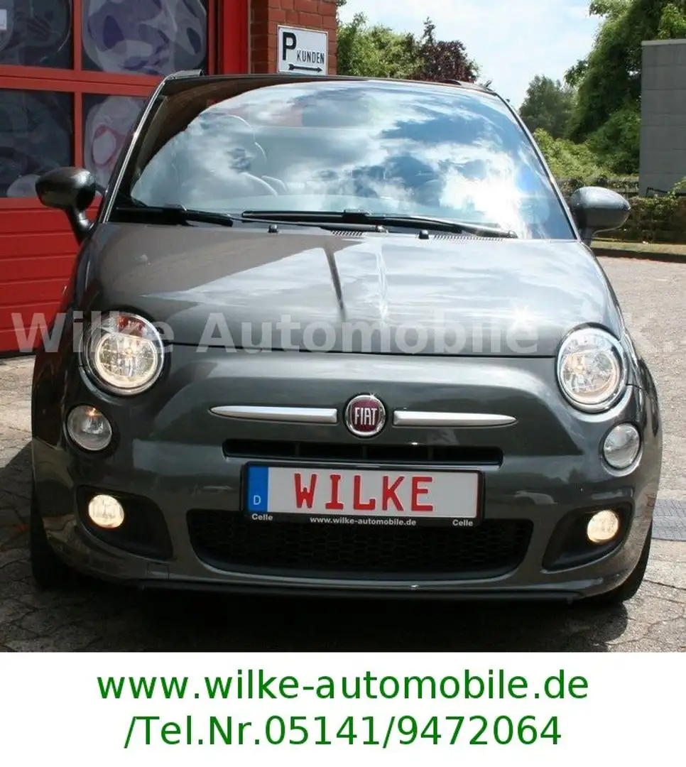 Fiat 500C +Sport+Bluetooth+Klima+PDC+Sportsitze+Audio+ Grau - 2