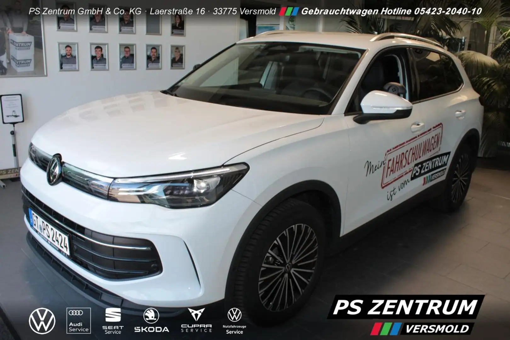 Volkswagen Tiguan Life N.Modell 2.0 TDI Fahrschulfahrzeug + A Weiß - 1