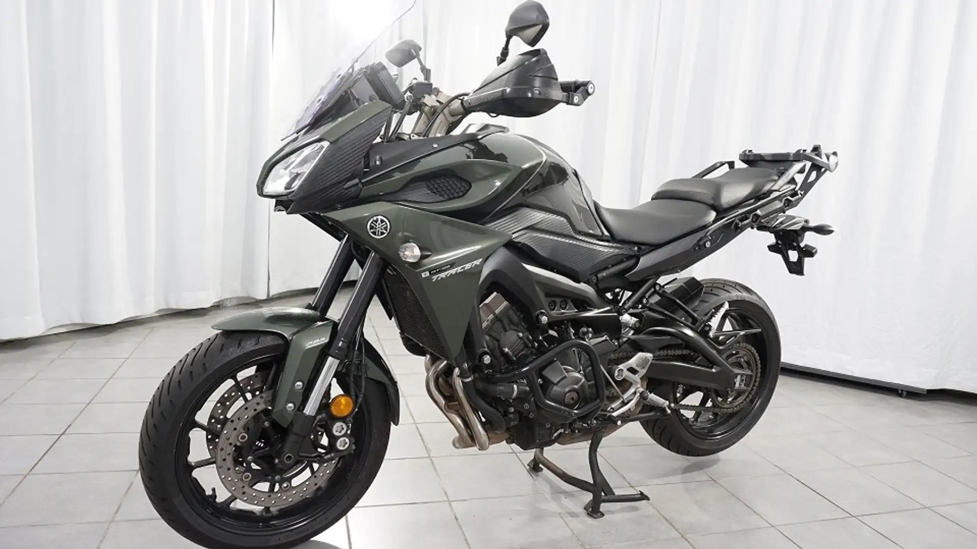 Yamaha Tracer 900 ABS TCS Antihopping Heizgriiffe Sturzbügel Zöld - 1