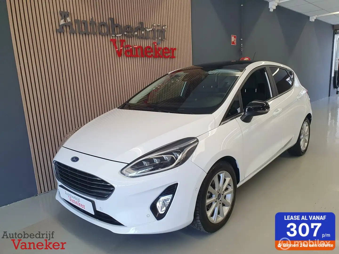 Ford Fiesta 1.0 EcoBoost Titanium|Schuifdak|ACC|Cam|Carplay Wit - 1