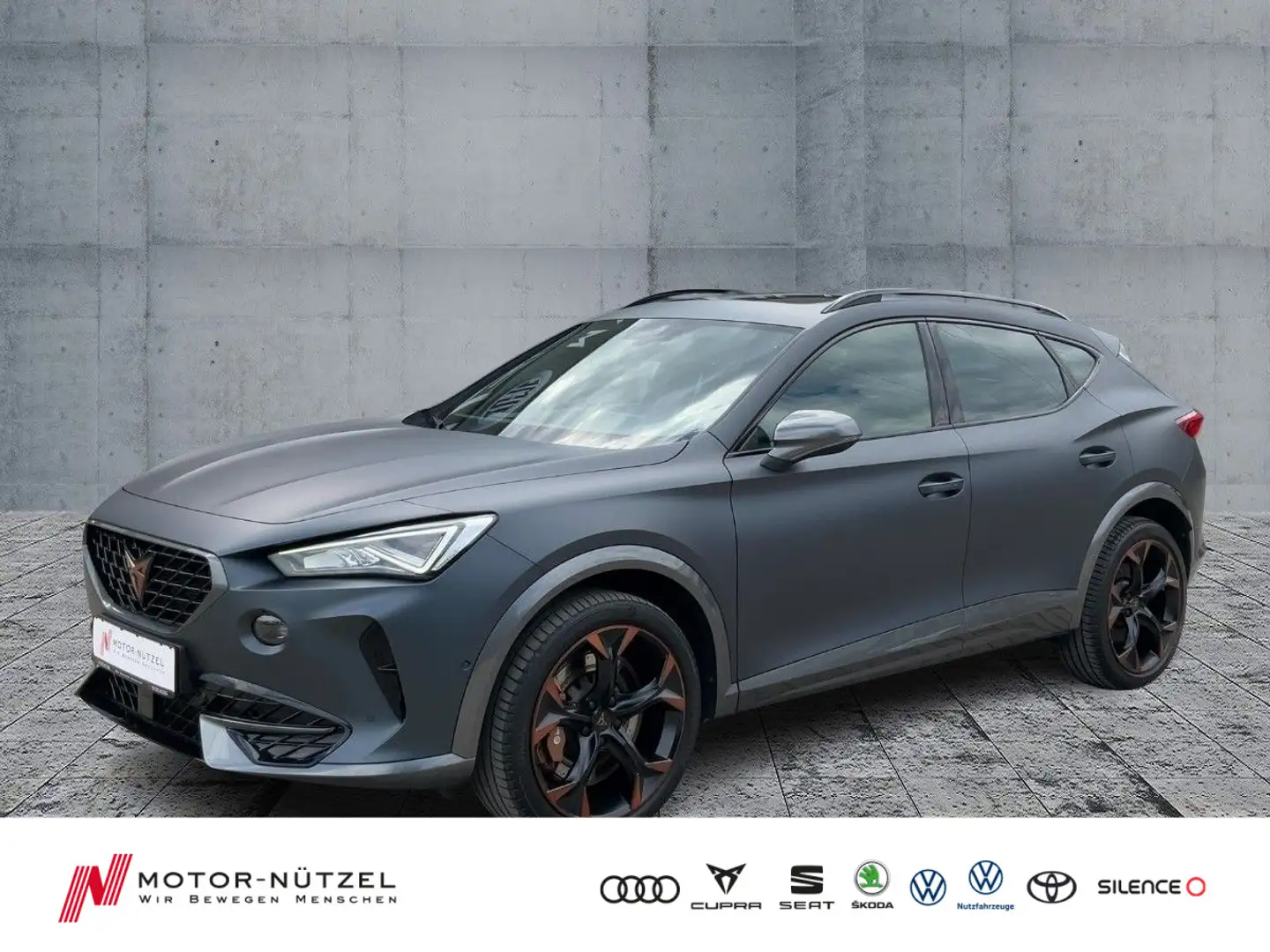 CUPRA Formentor 2.0 TFSI DSG 4DRIVE LED+NAVI+PANO+AHK Grau - 1