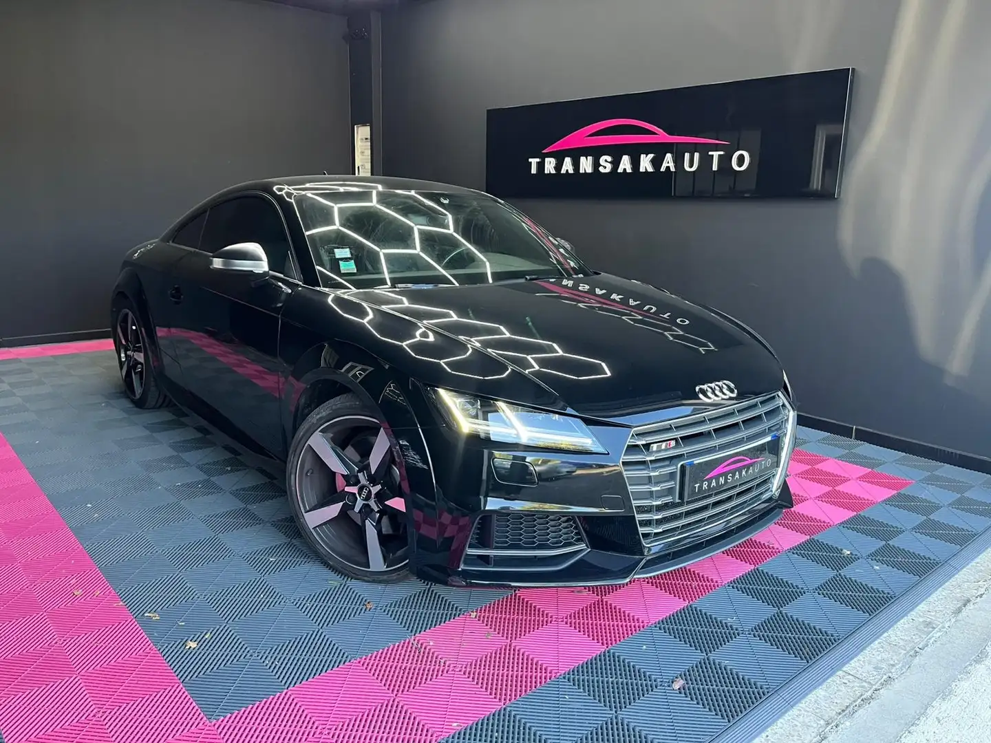 Audi Coupe Negro - 1