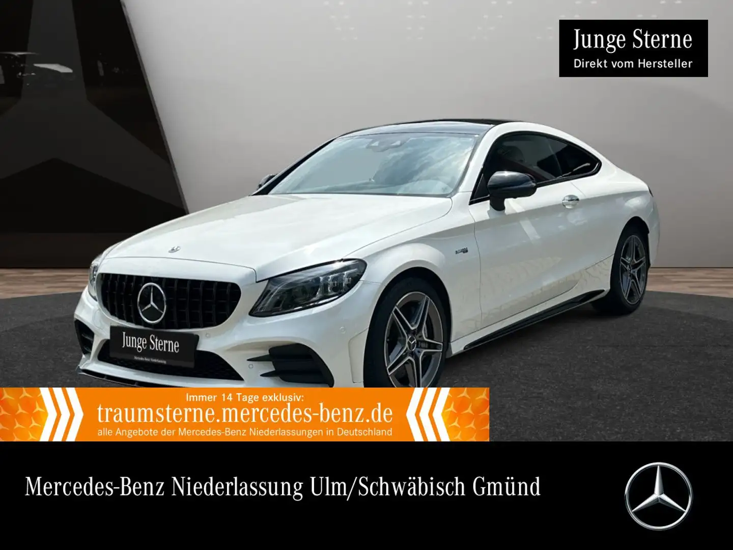 Mercedes-Benz C 43 AMG C 43 Coupé 4M AMG+NIGHT+PANO+360+AHK+MULTIBEAM+9G Fehér - 1
