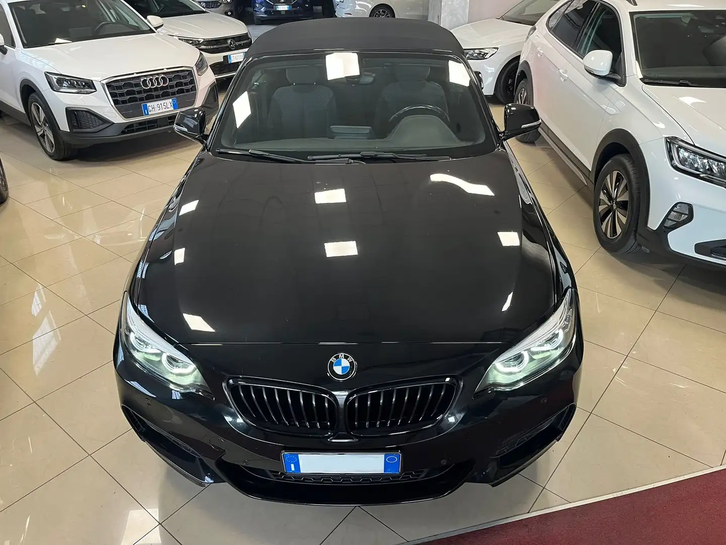 BMW 218 Serie 2 F23 Cabrio 218d Cabrio Msport auto my18 Nero - 2