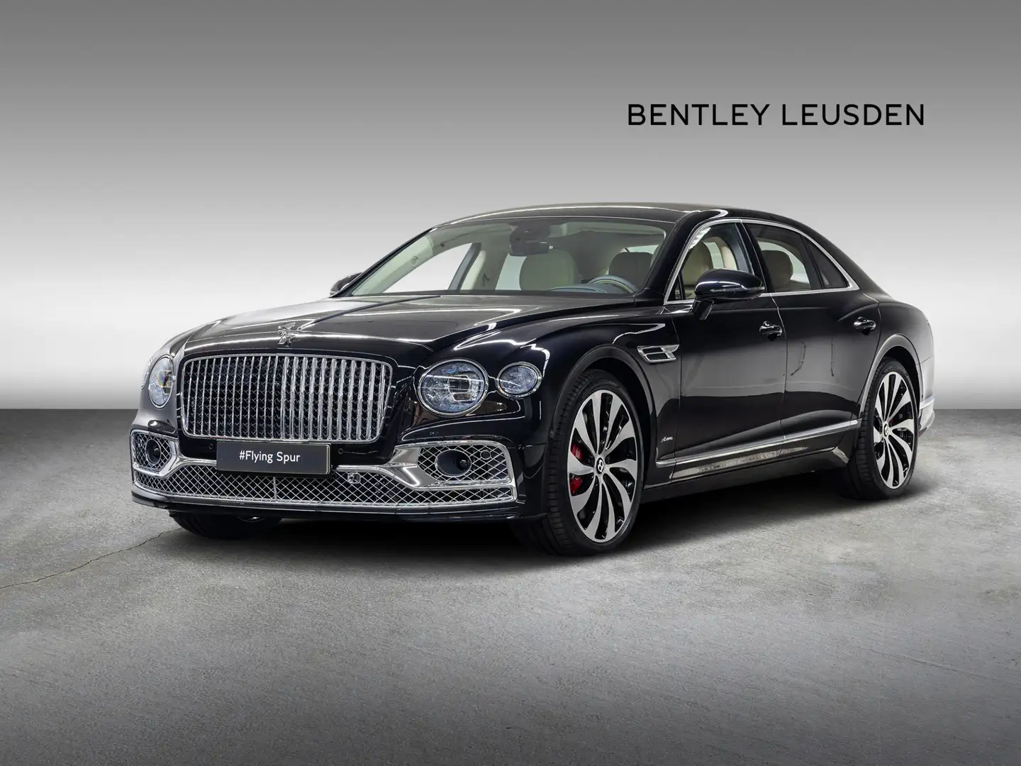 Bentley Flying Spur V8 Azure |Piano Linen Veneer|Rotating Display|NAIM Noir - 1