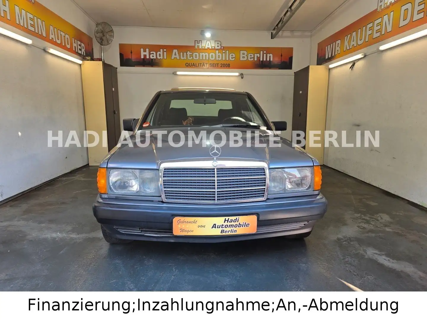 Mercedes-Benz 190 D 2.0 AUTOMATIK/OLDTIMER WERTGUTACHTEN 1- Grau - 2