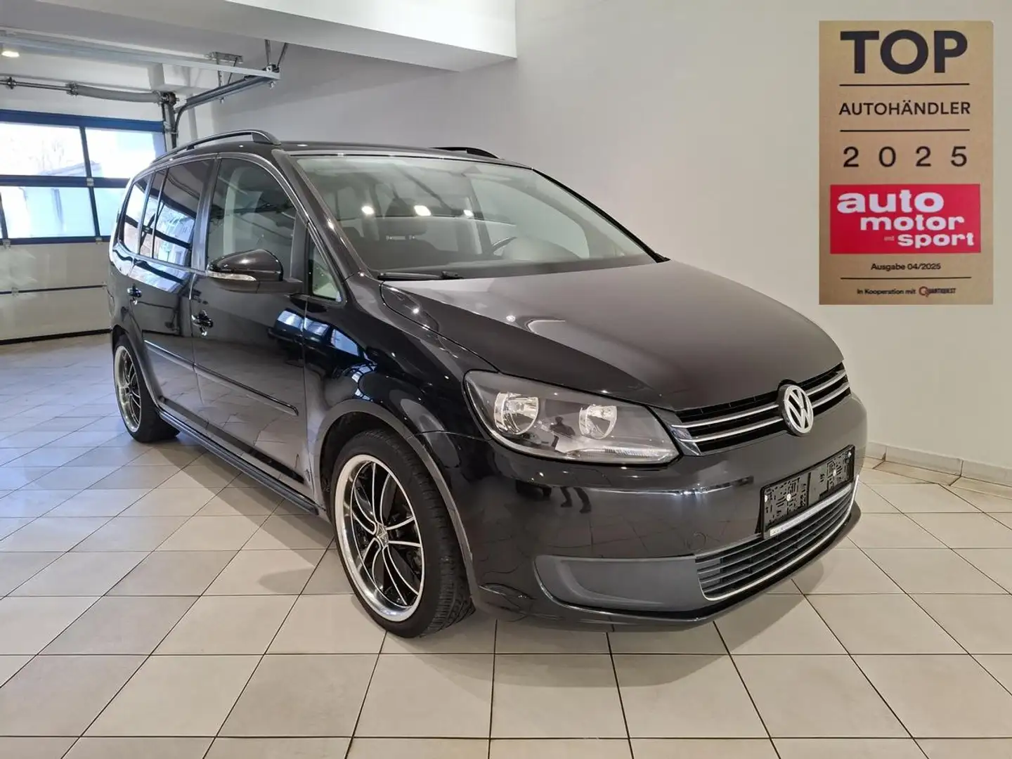 Volkswagen Touran 1.4 TSI 7 Sitzer AHK SHZ PDC Schwarz - 1